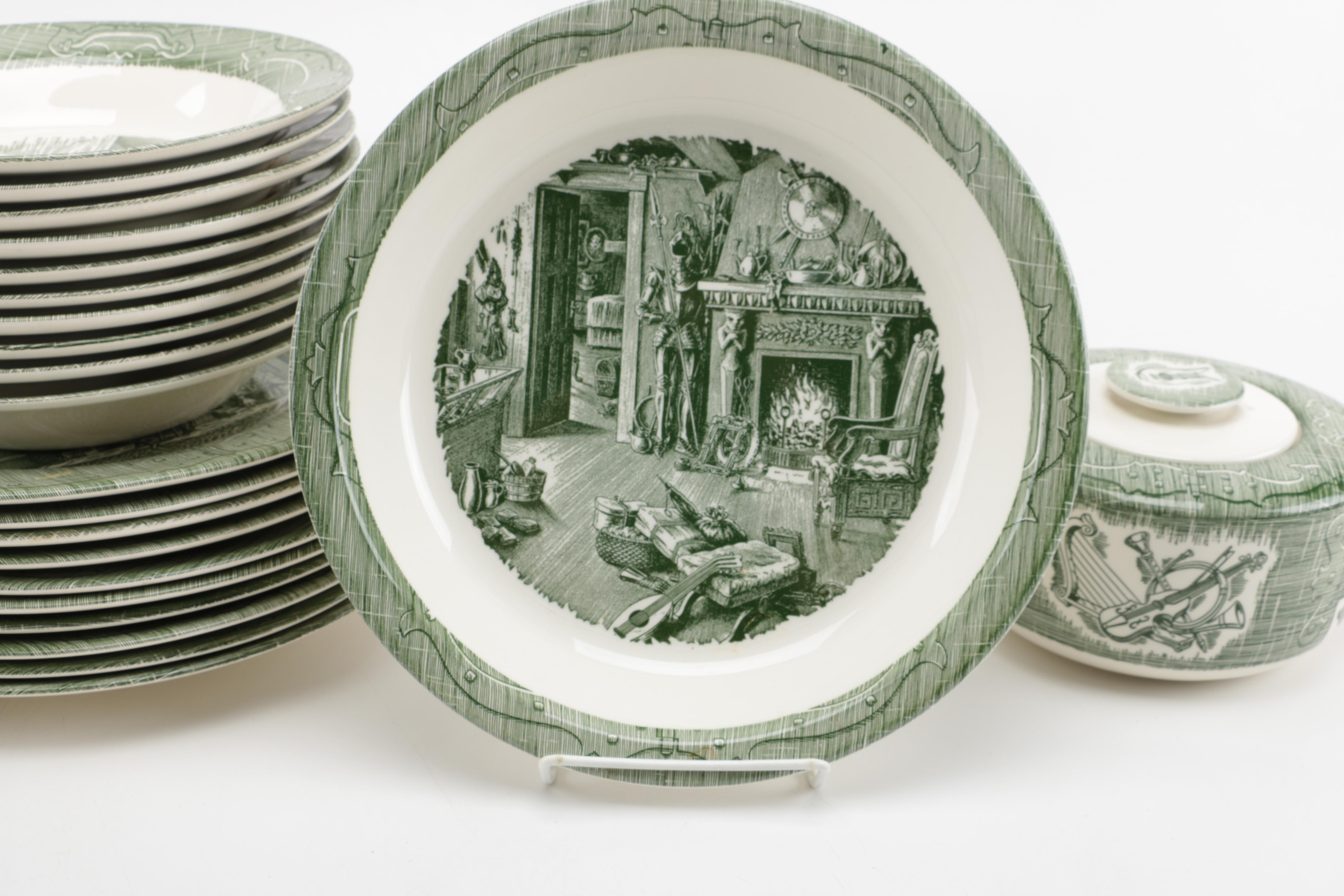 Royal USA "The Old Curiosity Shop" Transferware