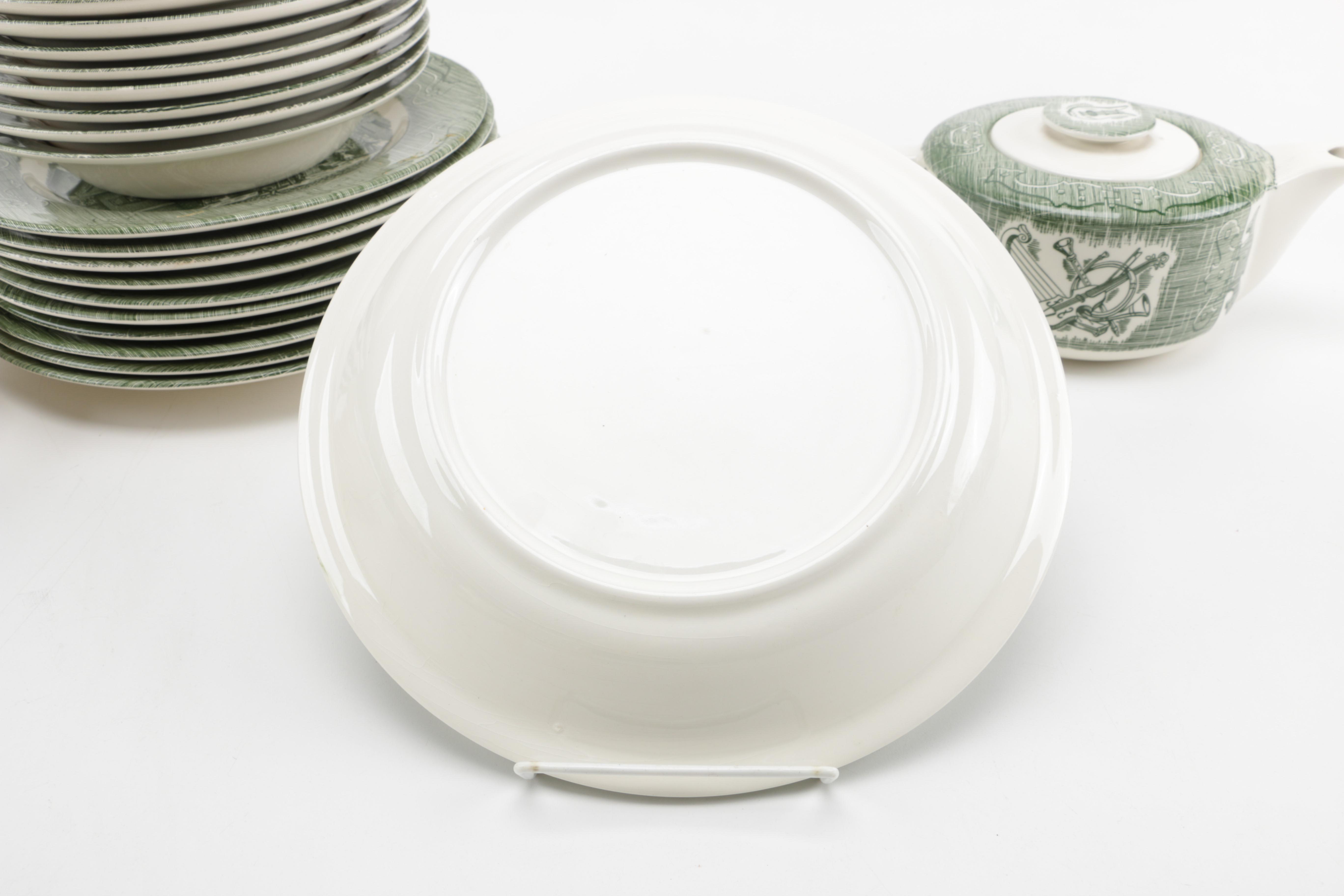 Royal USA "The Old Curiosity Shop" Transferware