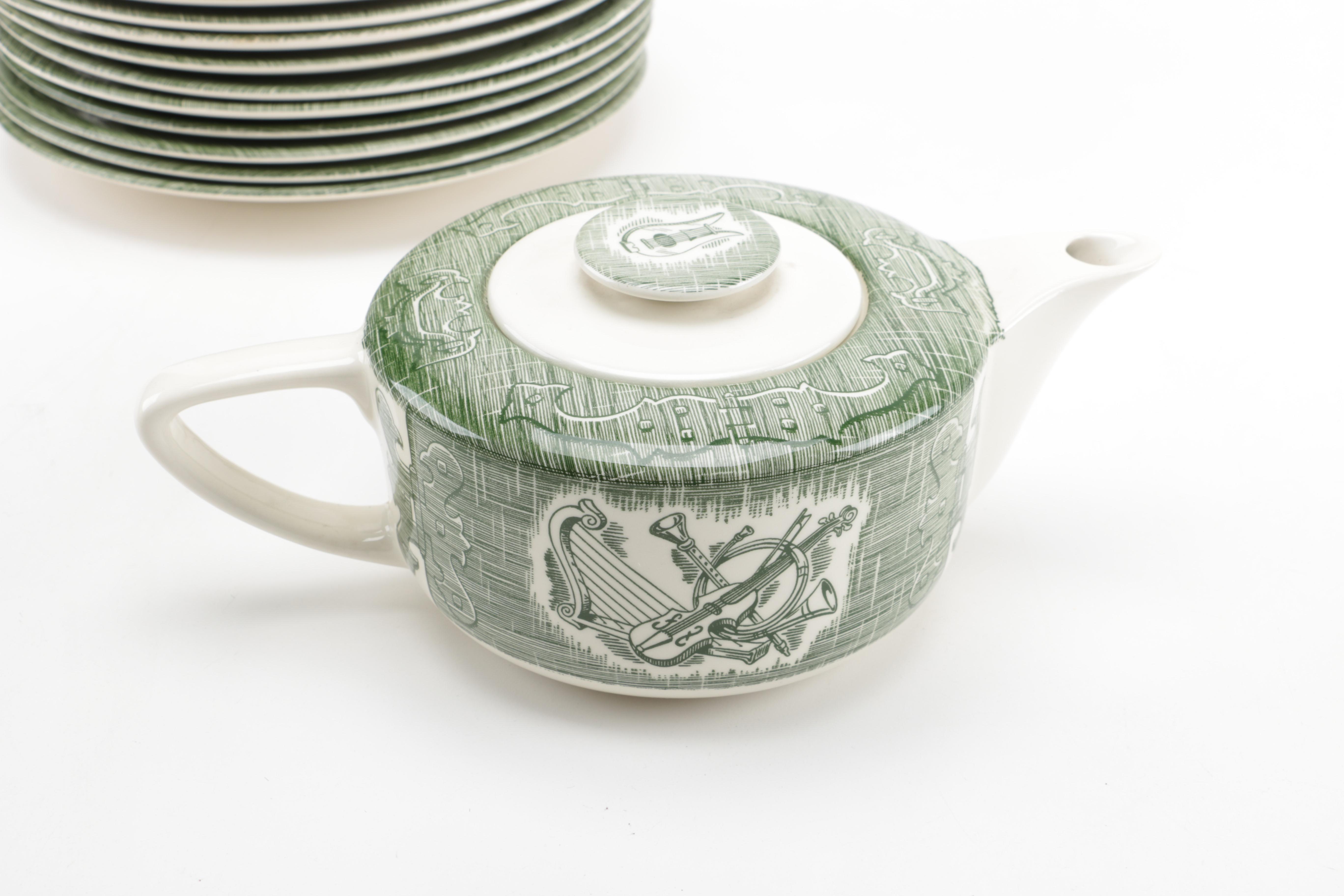 Royal USA "The Old Curiosity Shop" Transferware