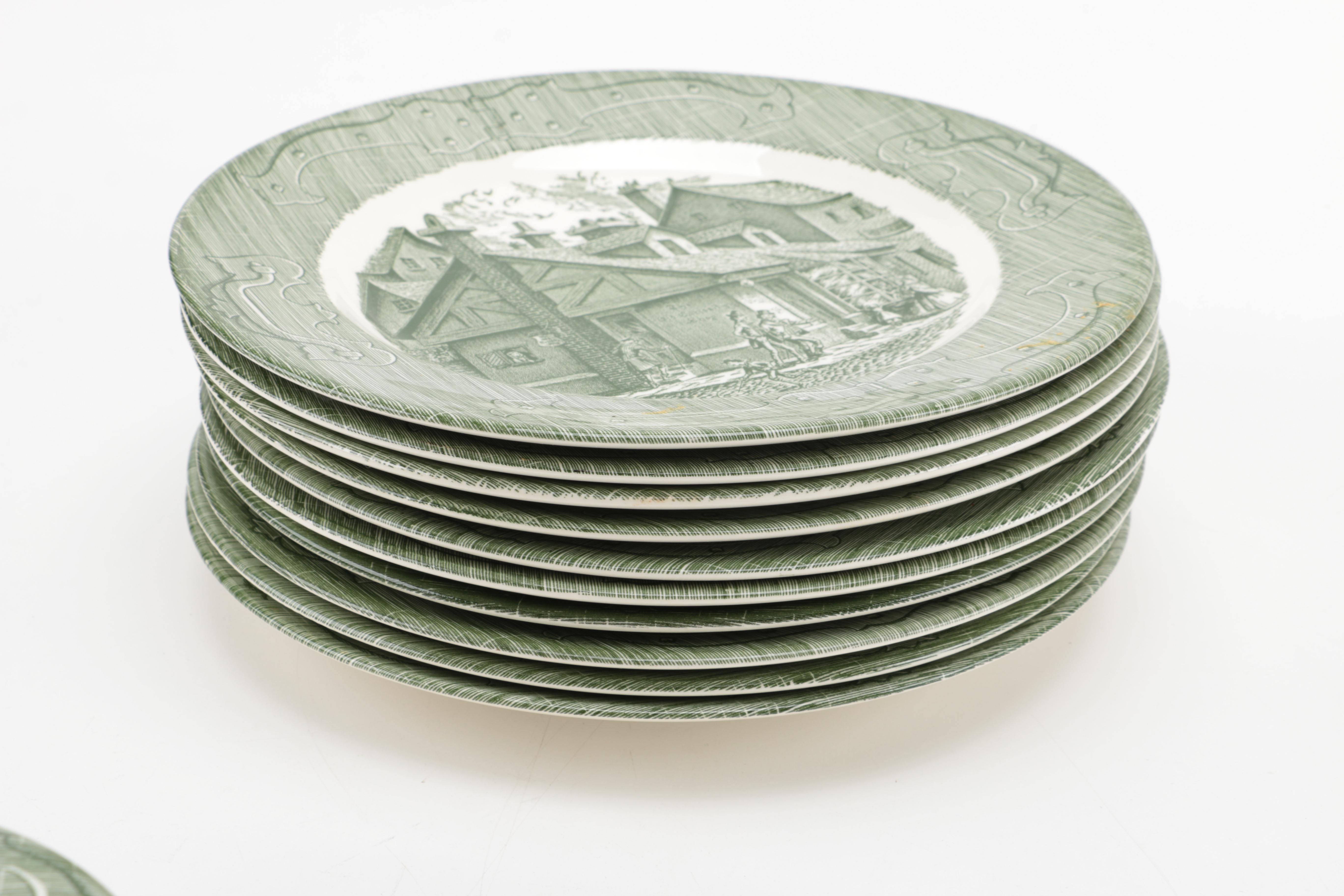 Royal USA "The Old Curiosity Shop" Transferware