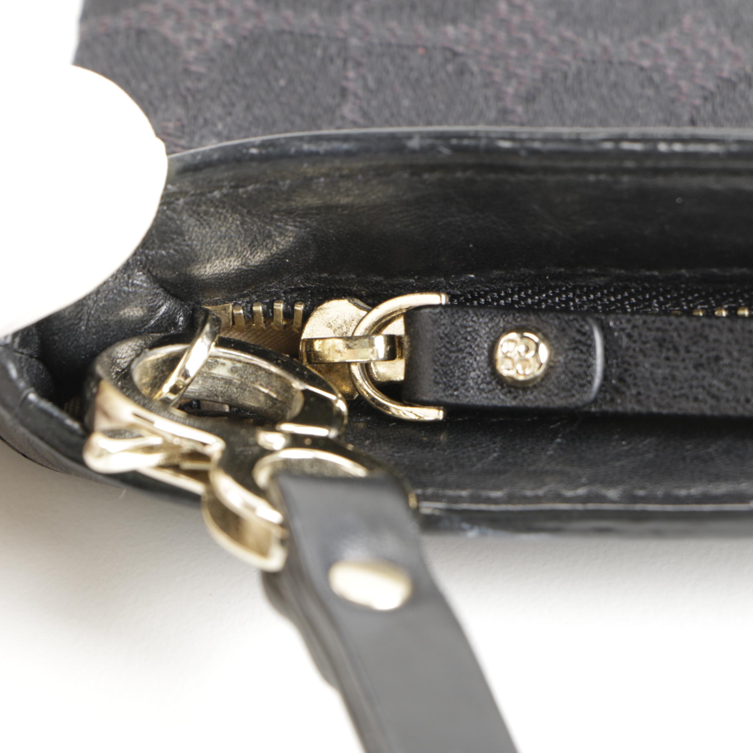 Orange Longchamp Tote and Kate Spade Wristlet