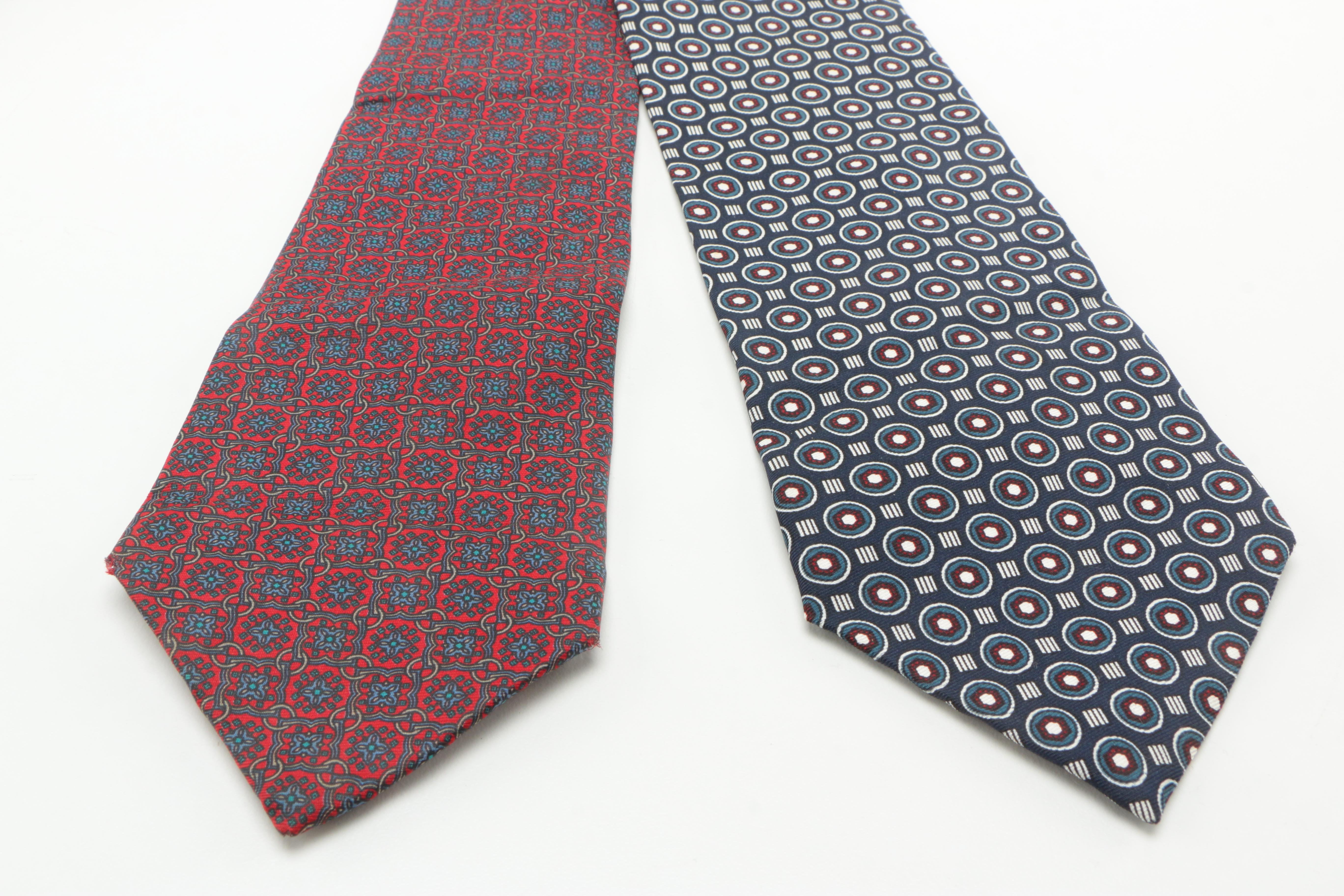 Christian Dior Silk Neckties