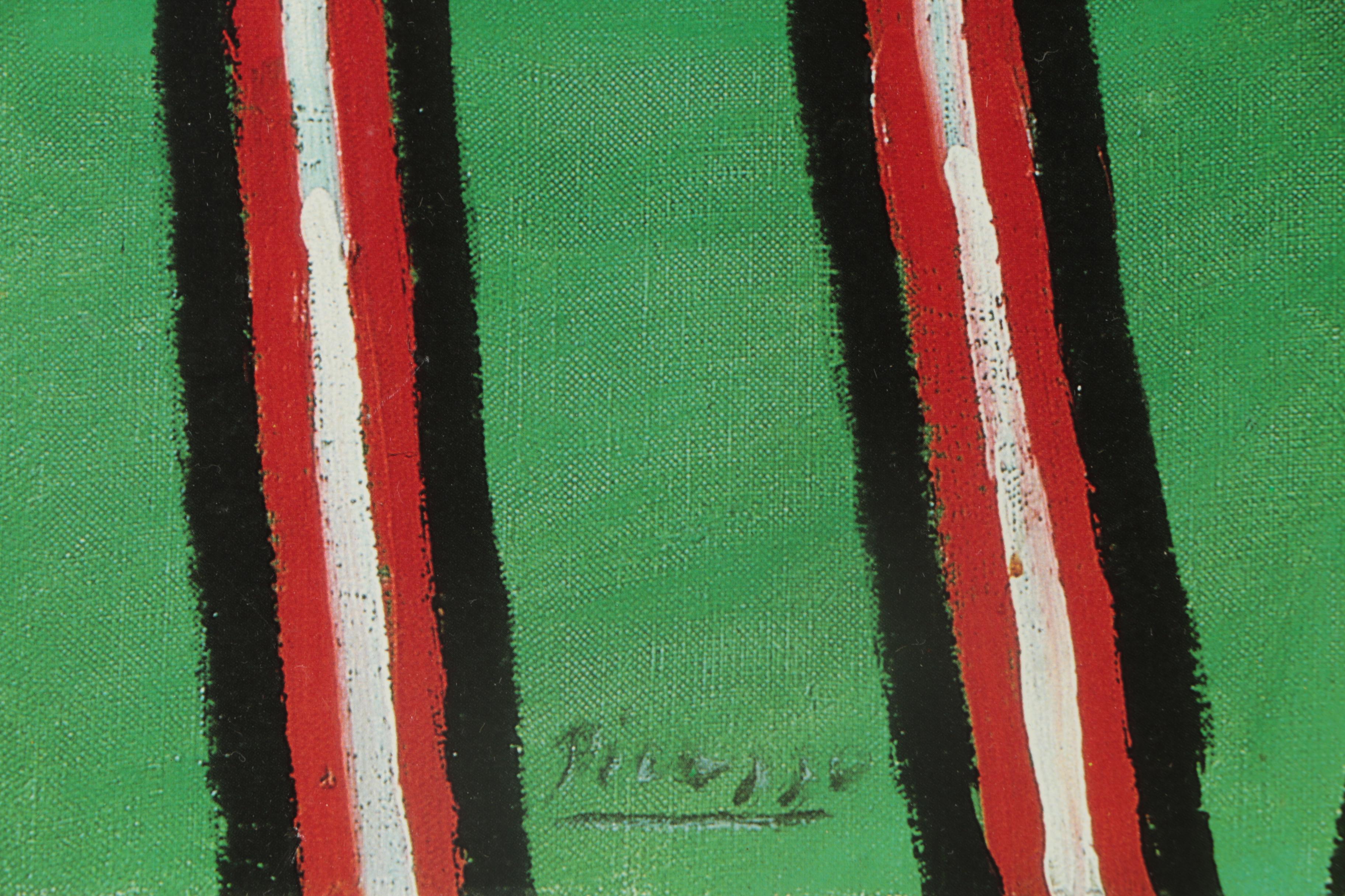 After Pablo Picasso "Woman with Yellow Hair" Guggenheim Museum Poster