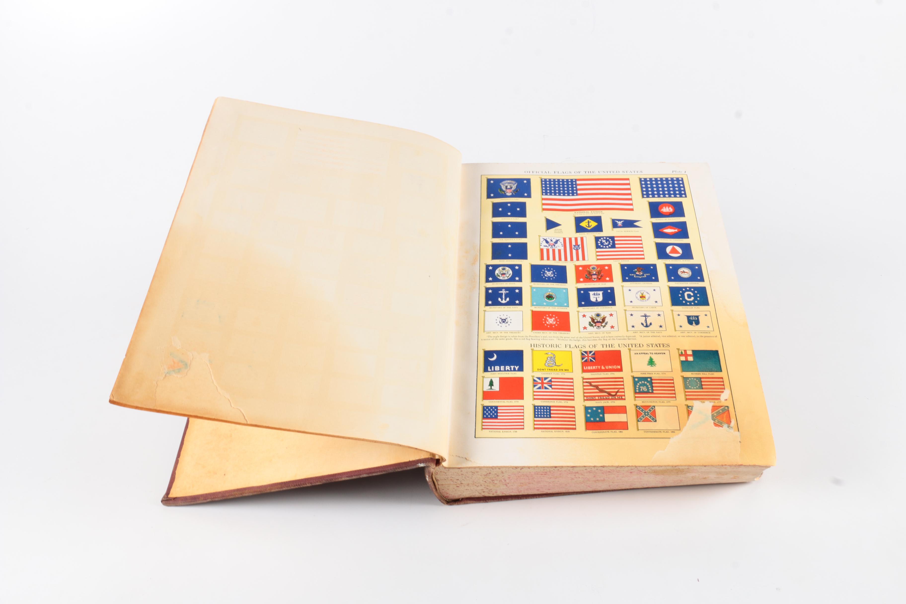 1943 Two-Volume "Webster's International Dictionary" 2nd Edition