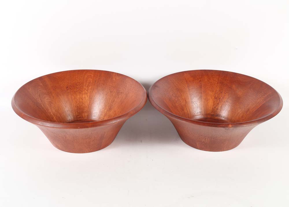 Pomerantz Wooden Serving Bowls