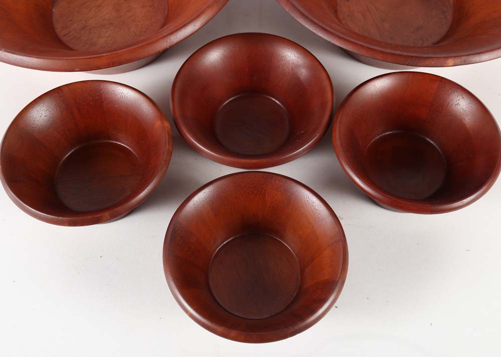 Pomerantz Wooden Serving Bowls