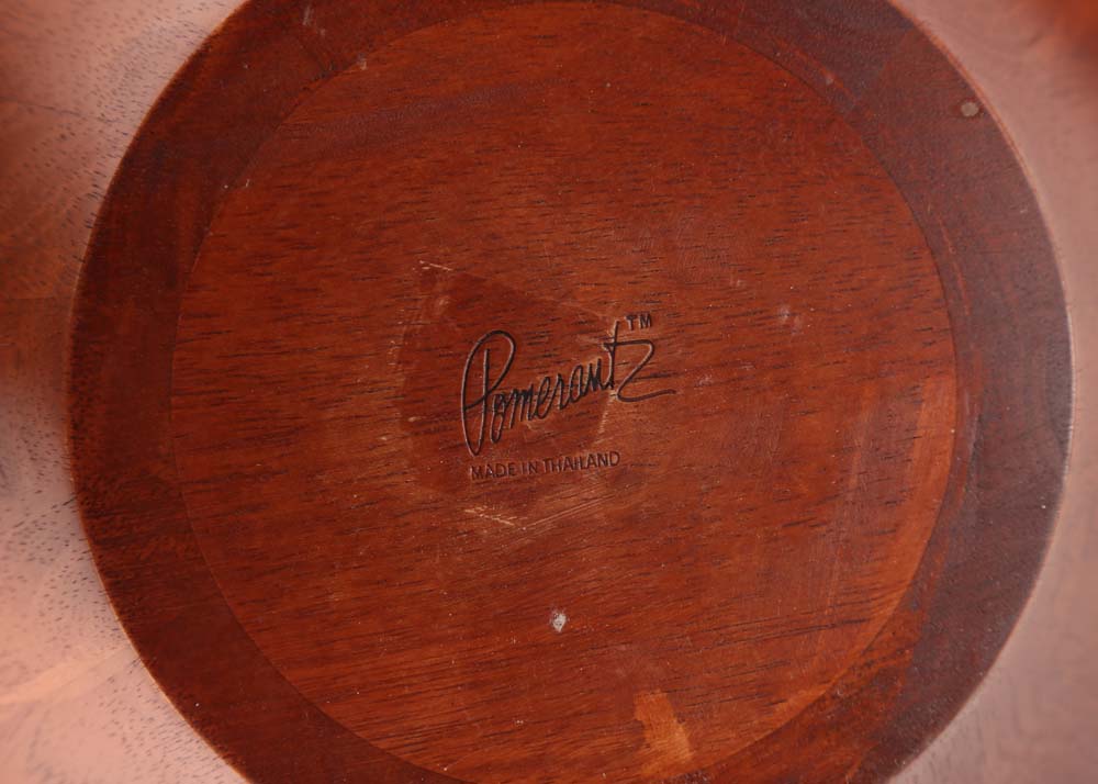 Pomerantz Wooden Serving Bowls