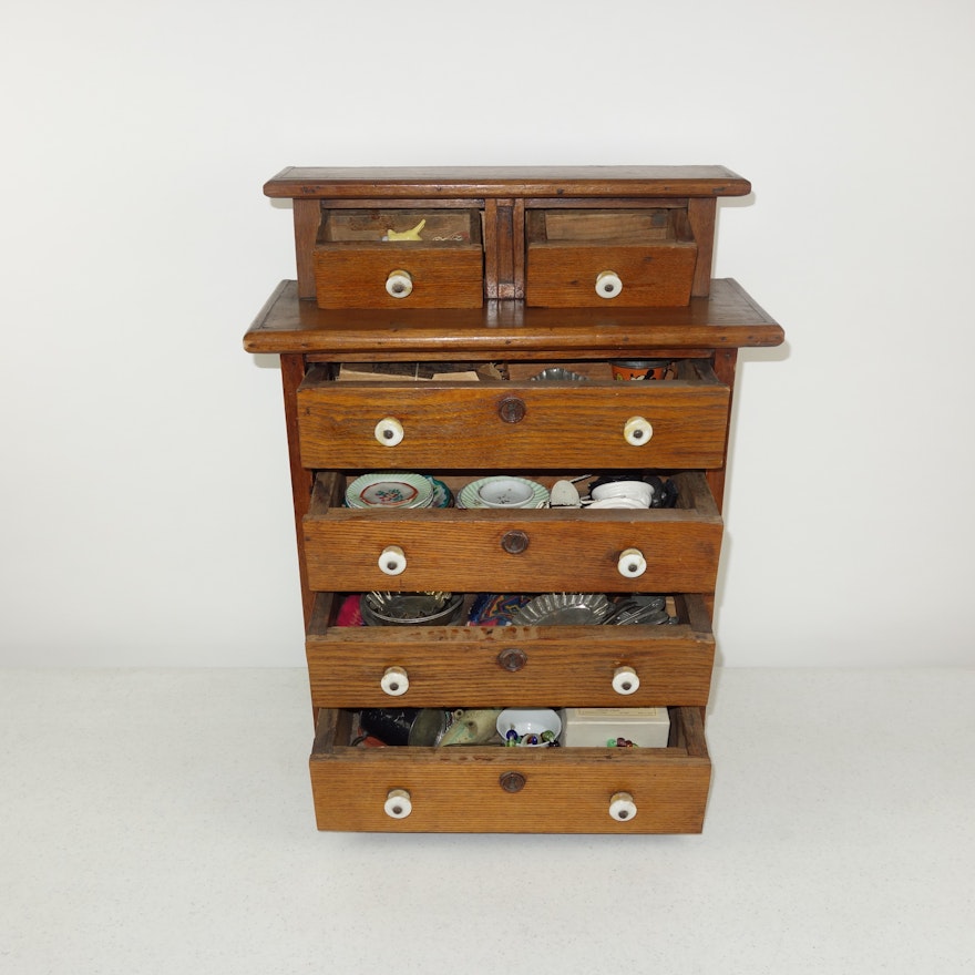 Child's Diminutive Chest of Drawers