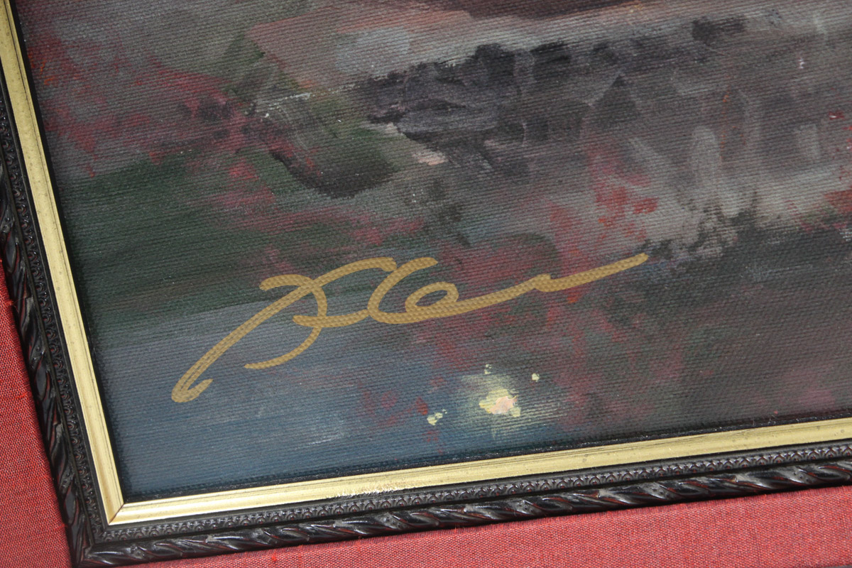 James Coleman Signed Limited Edition Giclee on Stretched Canvas