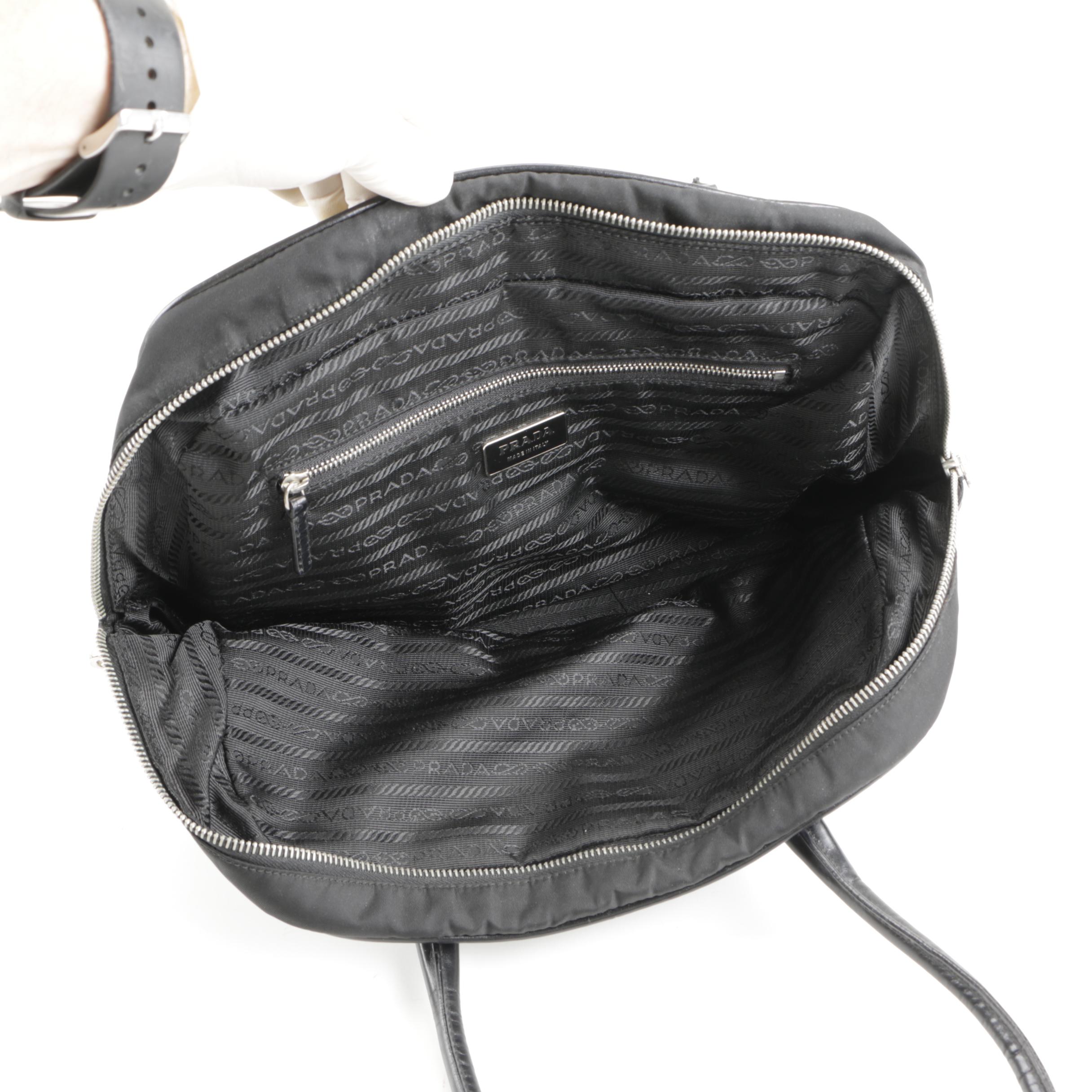 Prada Black Nylon Bag