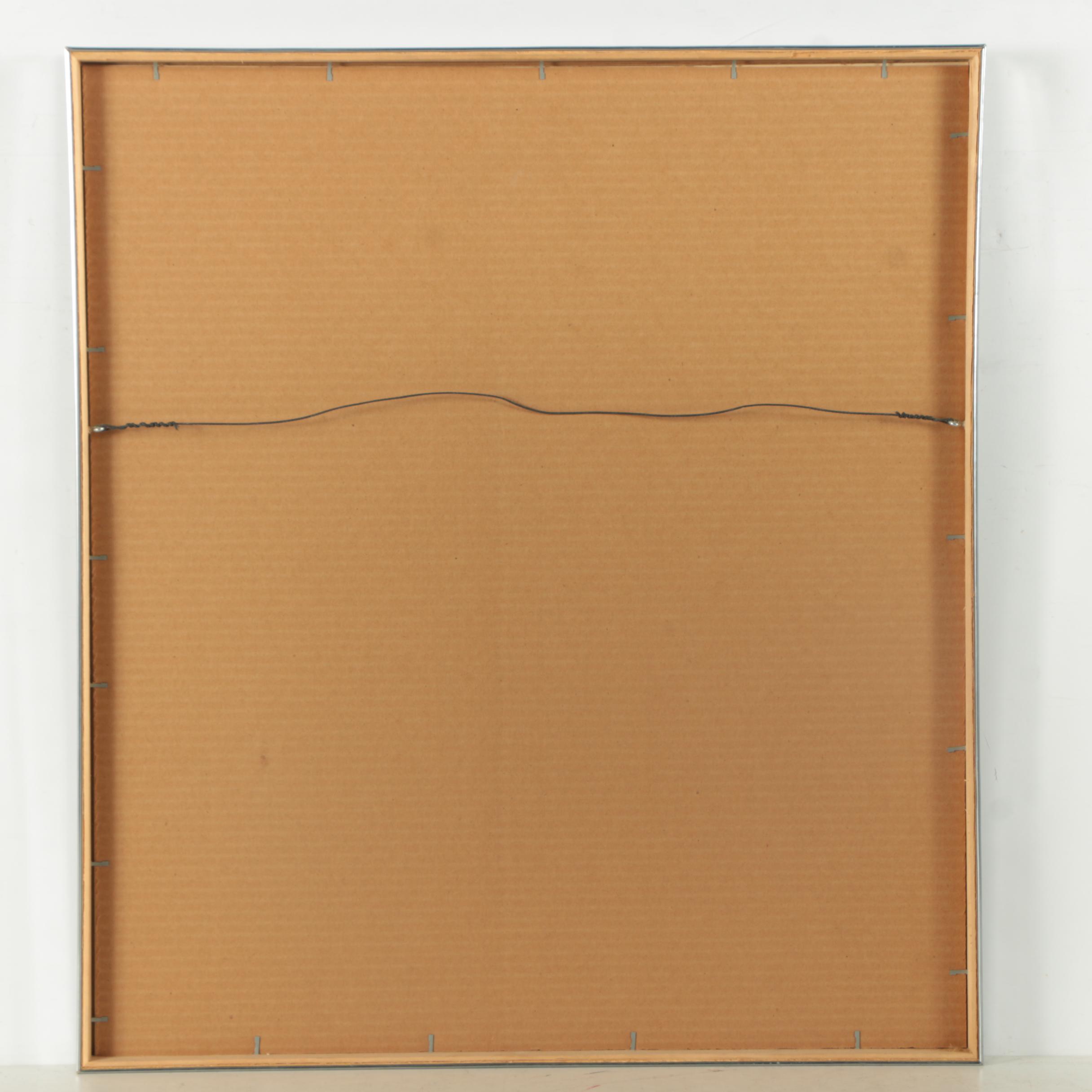 Signed Intaglio Print on Paper