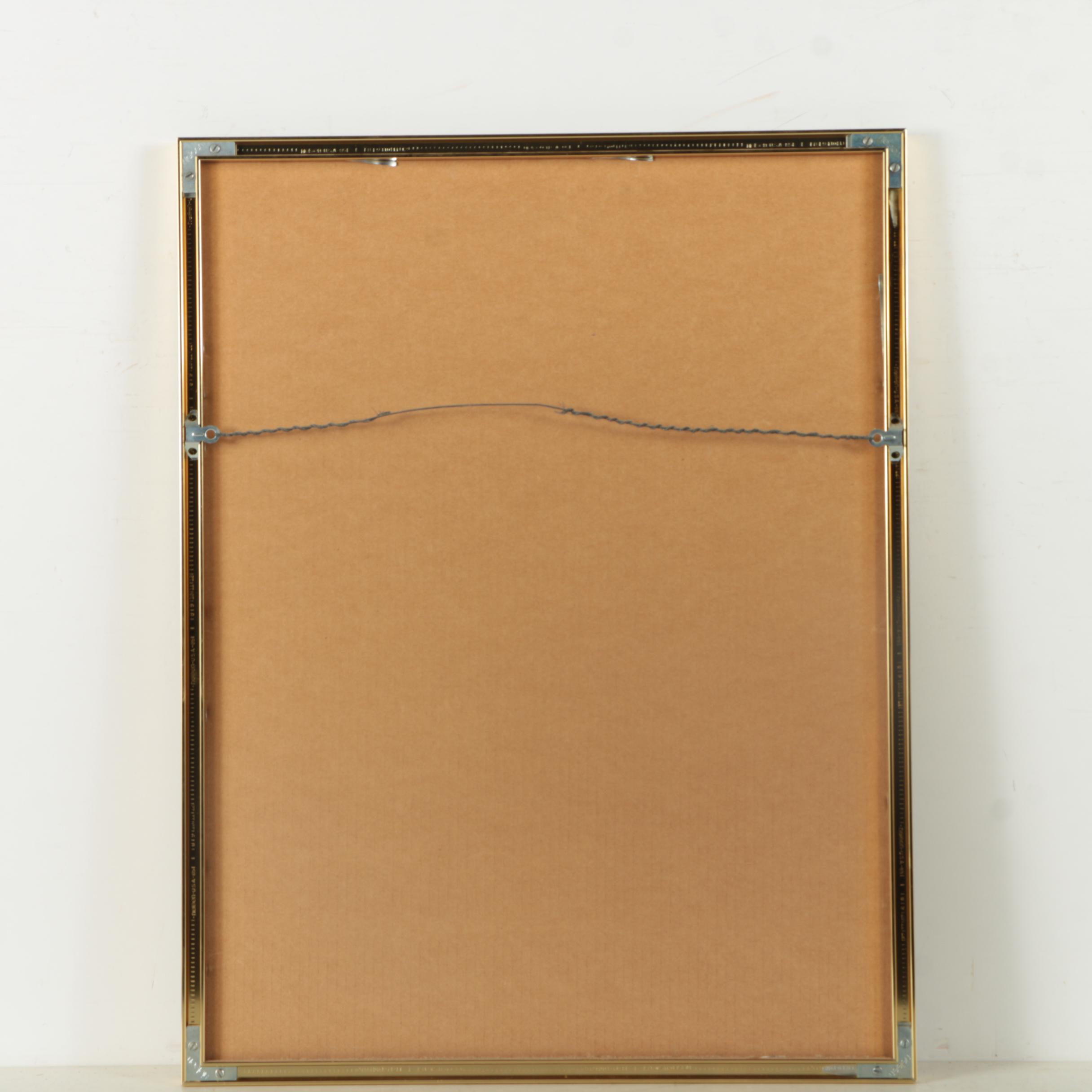 Beverly Eckhouse Limited Edition Serigraph on Paper "Leaf Canopy"