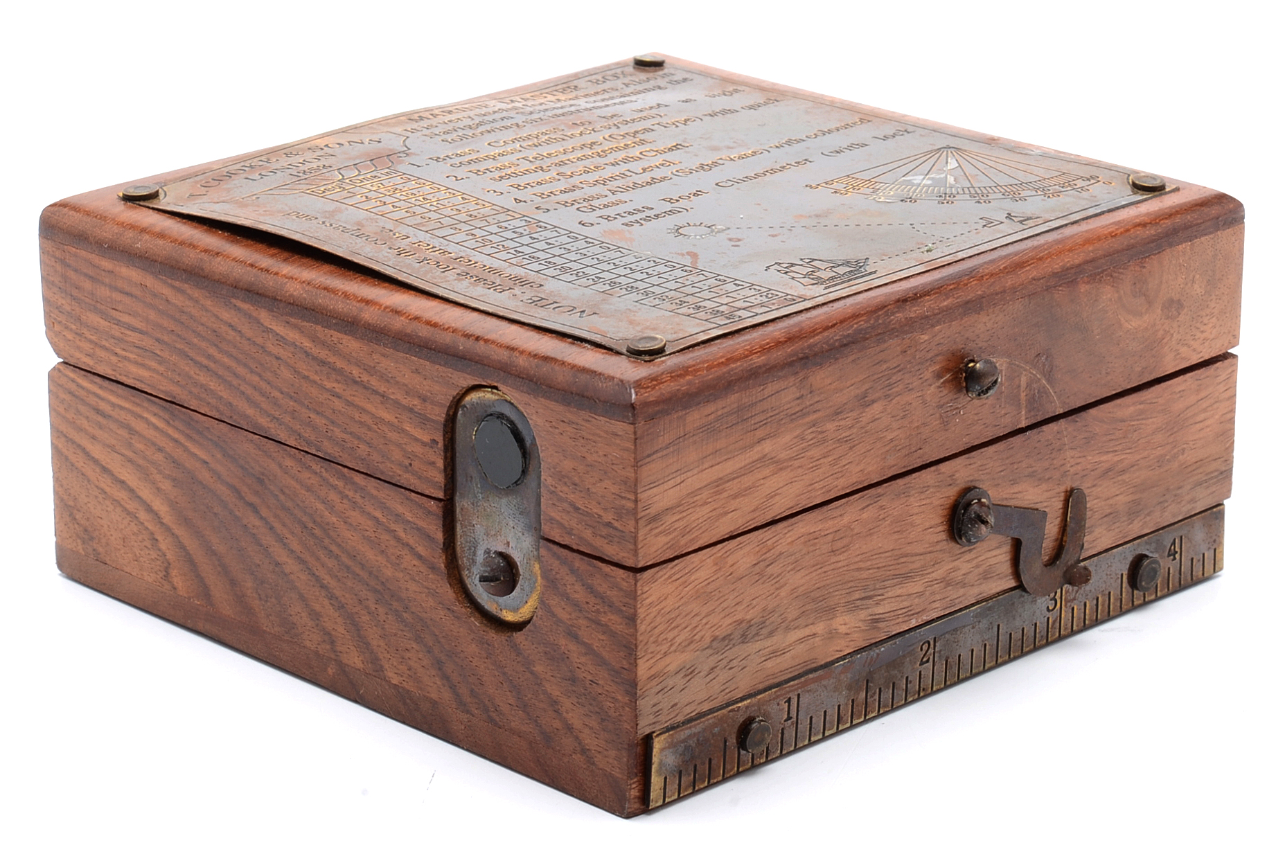 "Marine Master Box" Navigational Instrument By T. Cooke & Sons