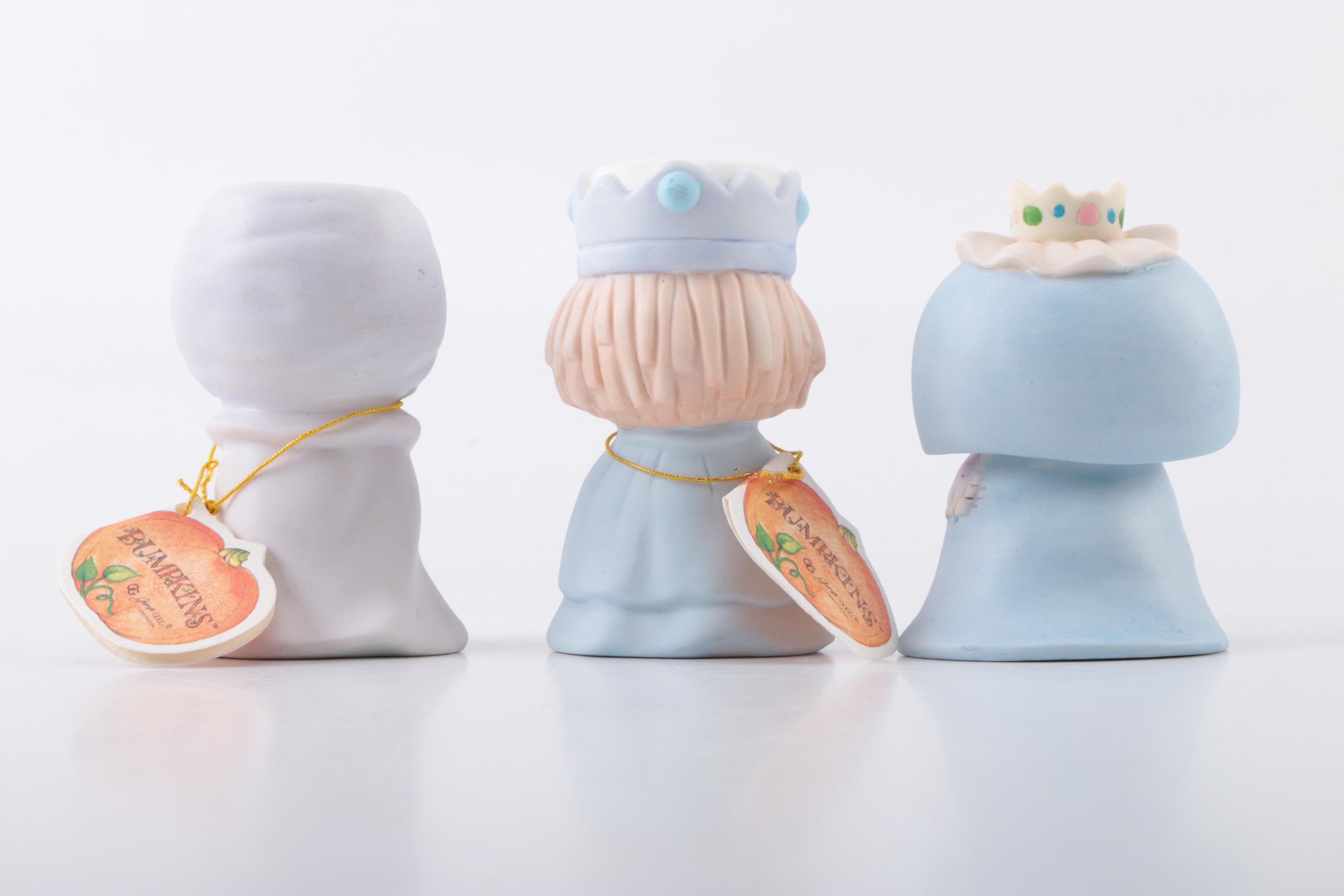 Bumpkins Porcelain Nativity Figurines