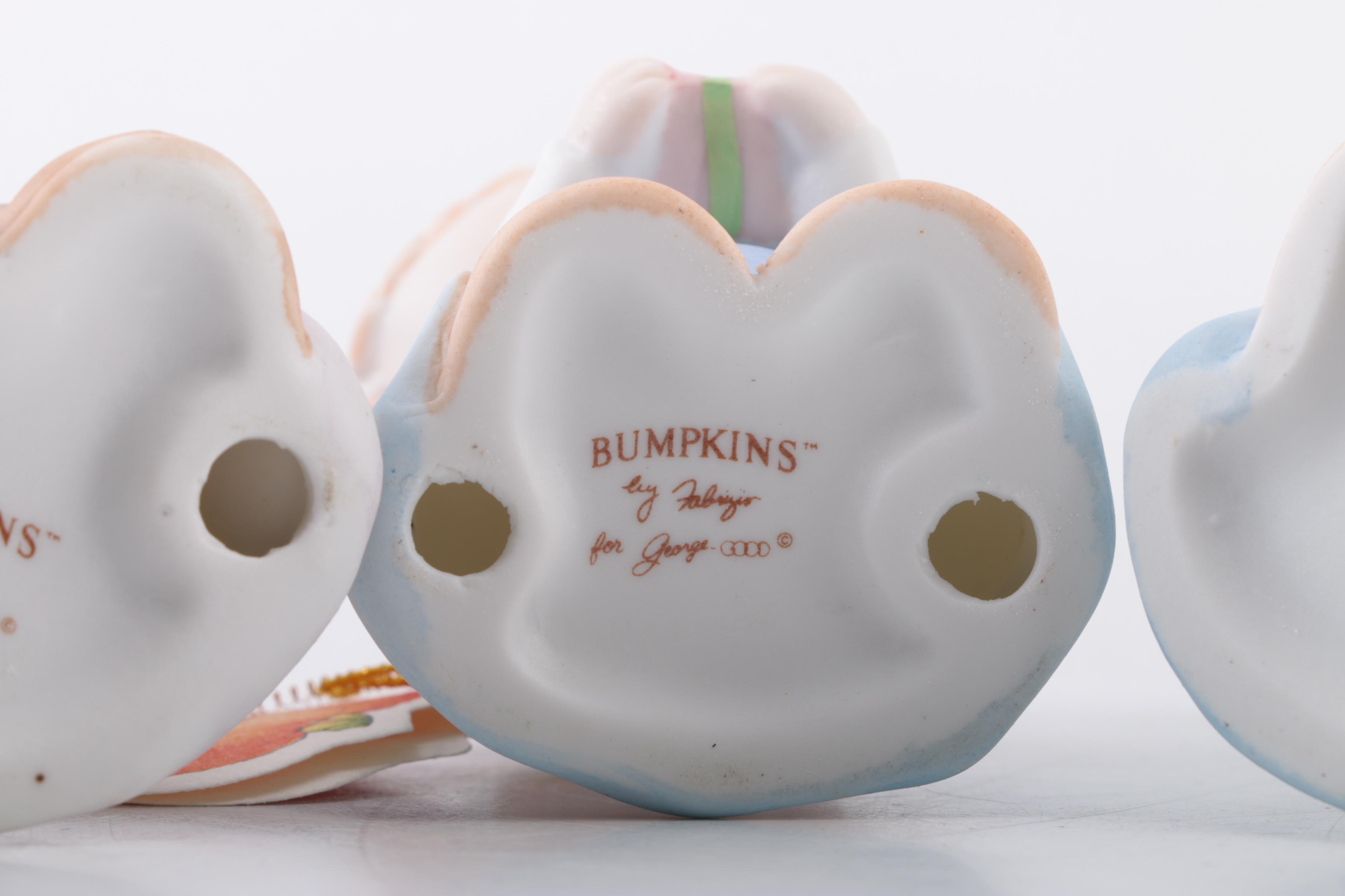 Bumpkins Porcelain Nativity Figurines