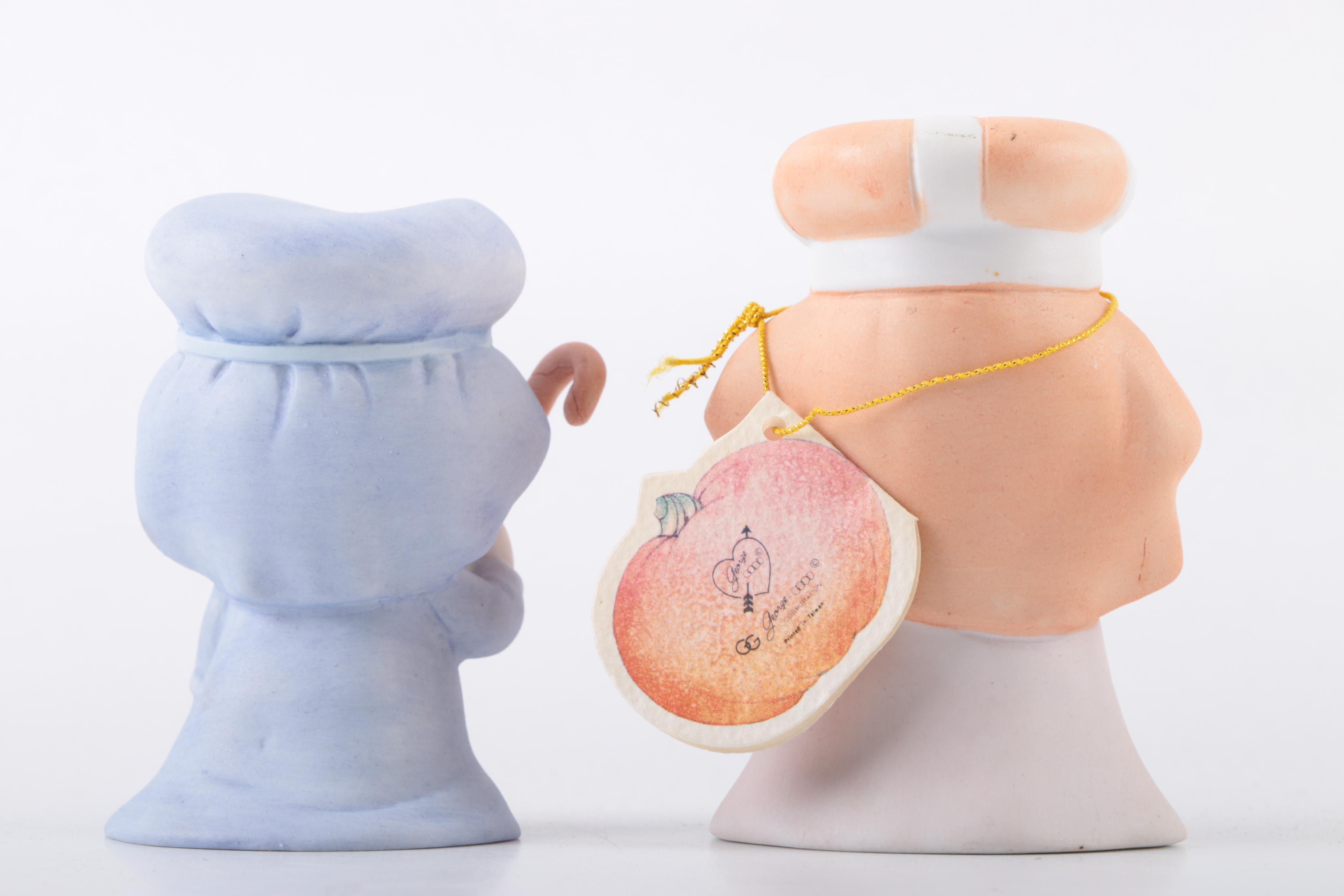 Bumpkins Porcelain Nativity Figurines