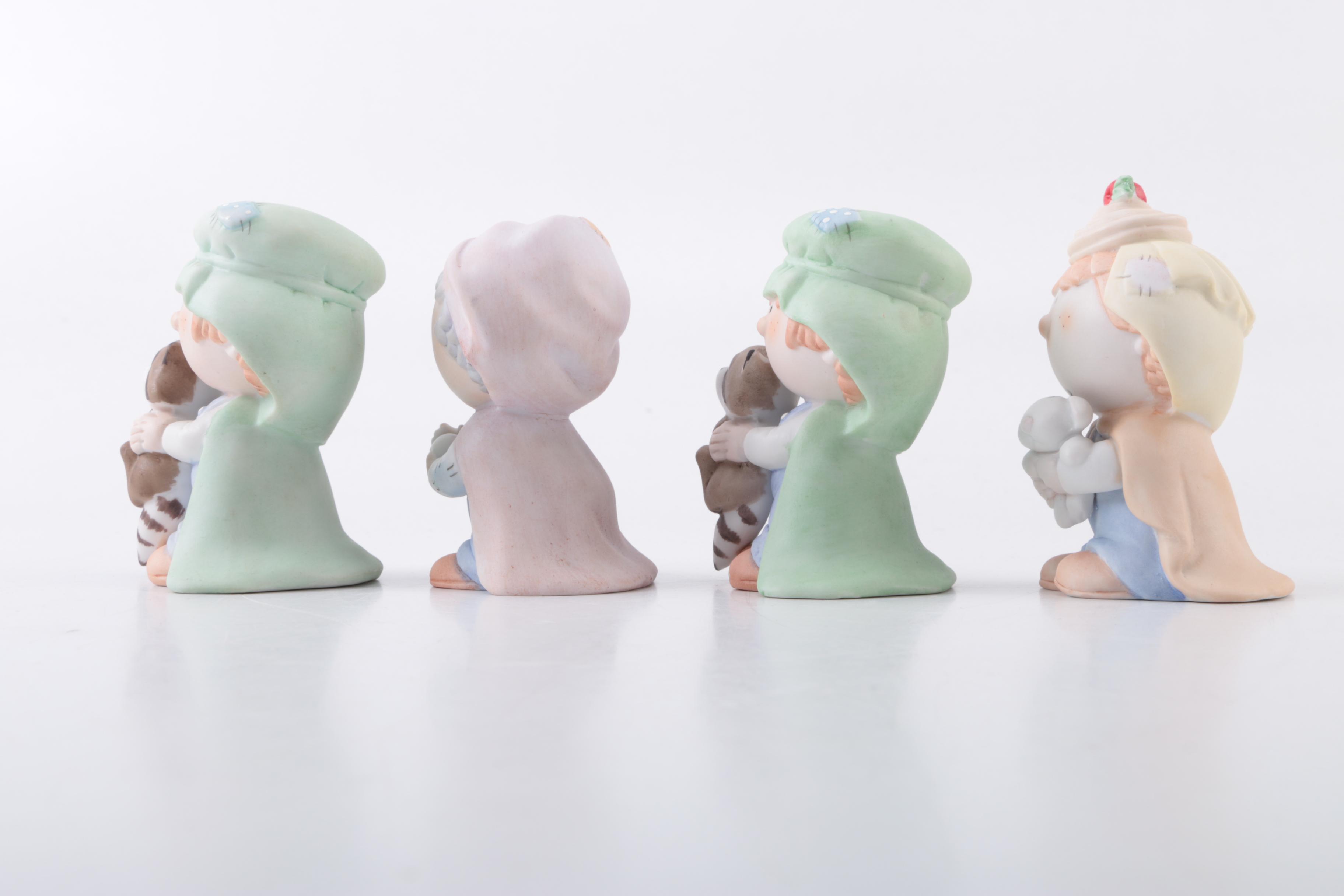 Bumpkins Porcelain Nativity Figurines