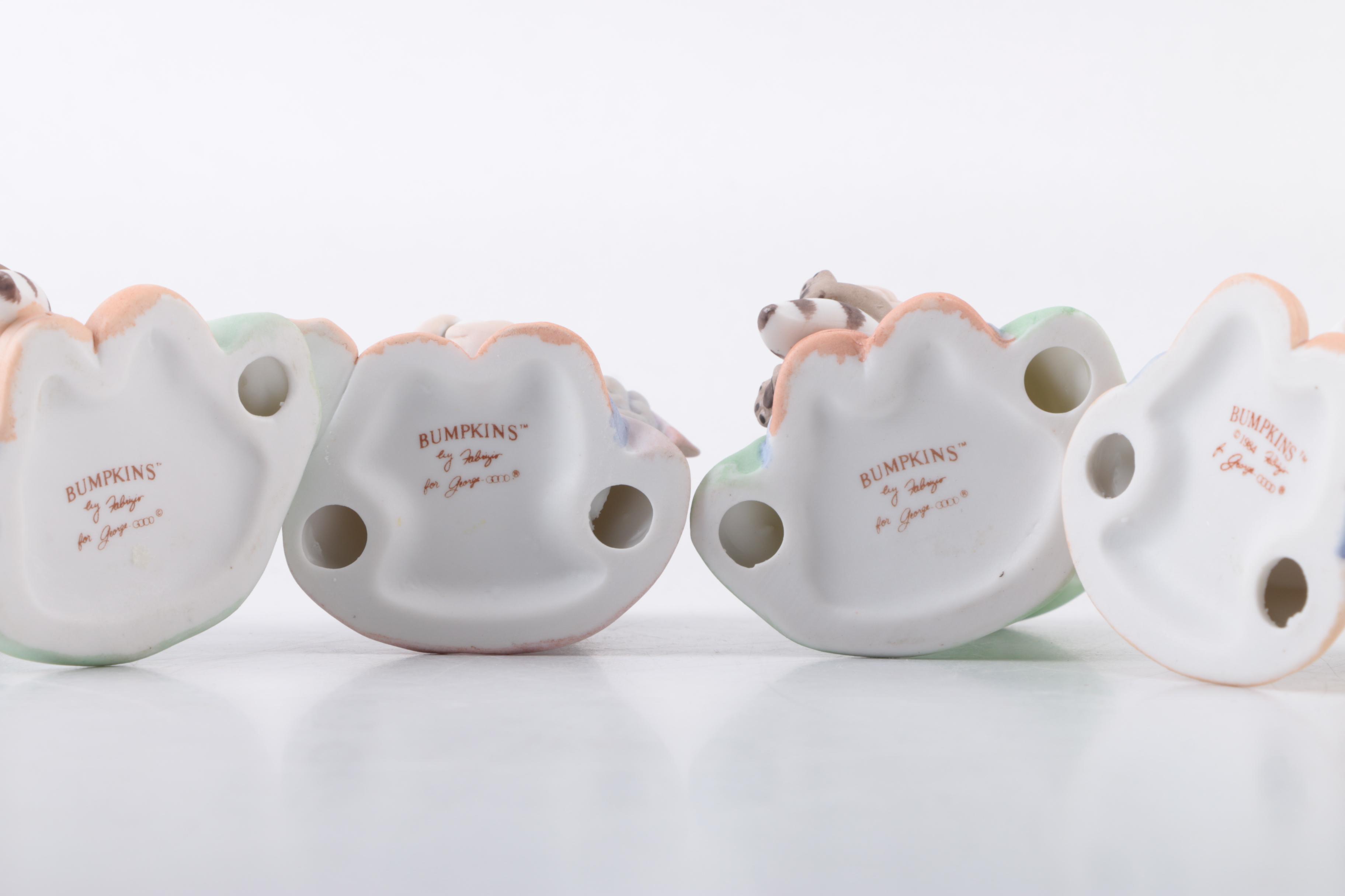 Bumpkins Porcelain Nativity Figurines