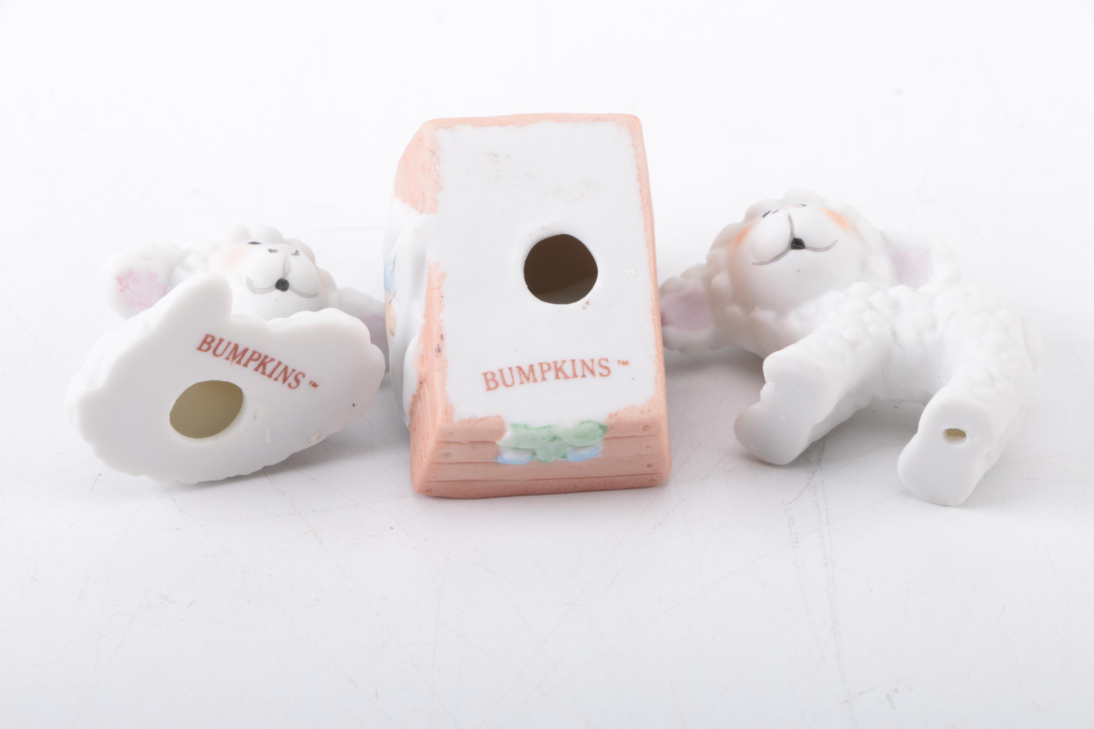 Bumpkins Porcelain Nativity Figurines