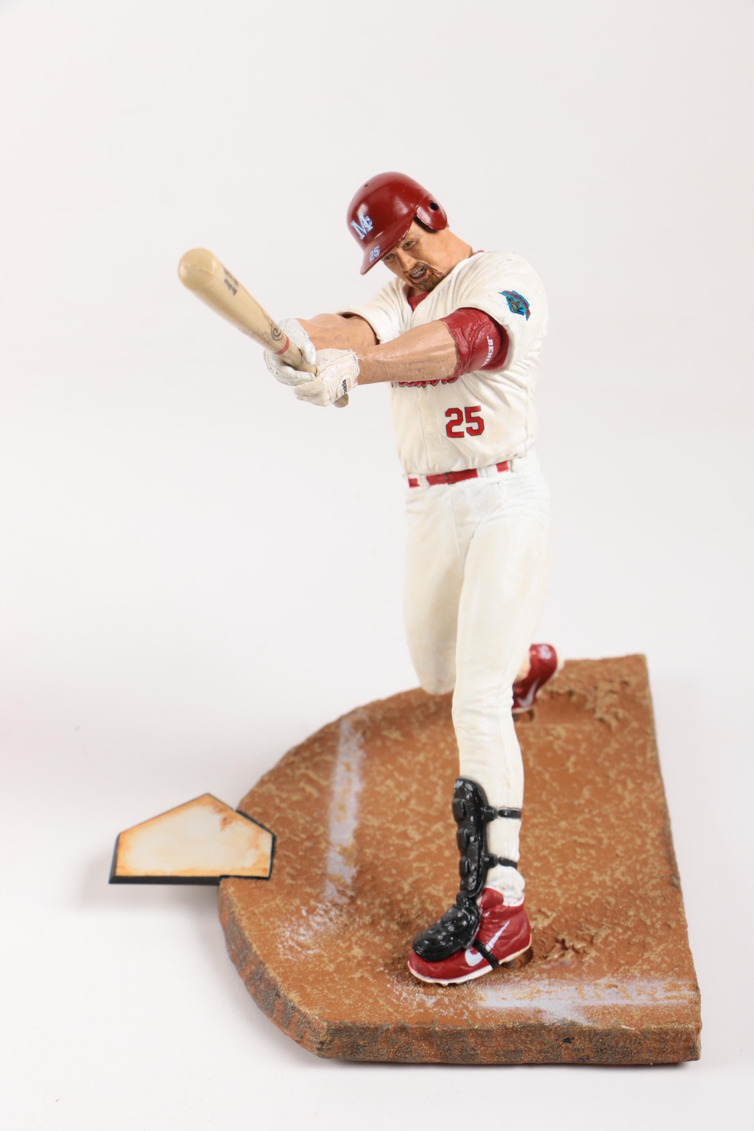 2000 McFarlane Sportspicks Mark McGwire and Manny Ramirez Figures