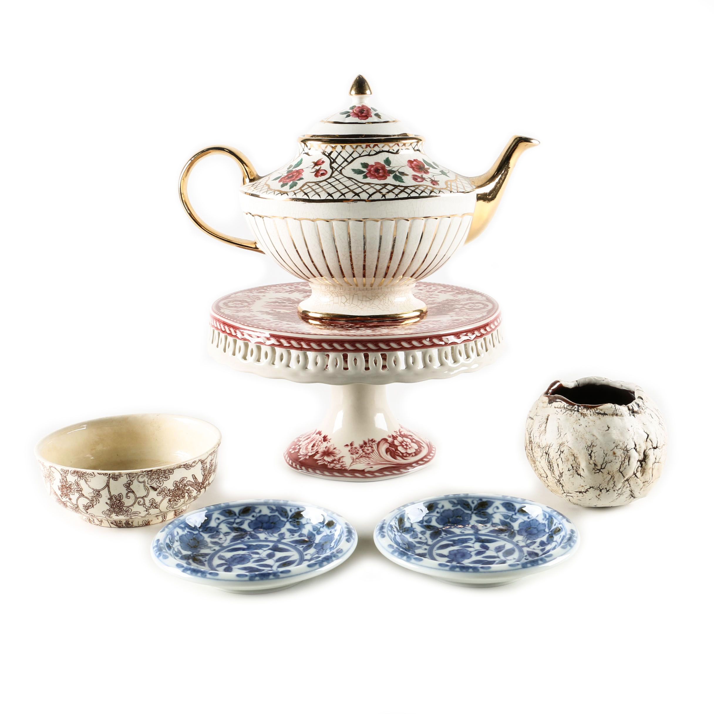 Porcelain Tableware Grouping.