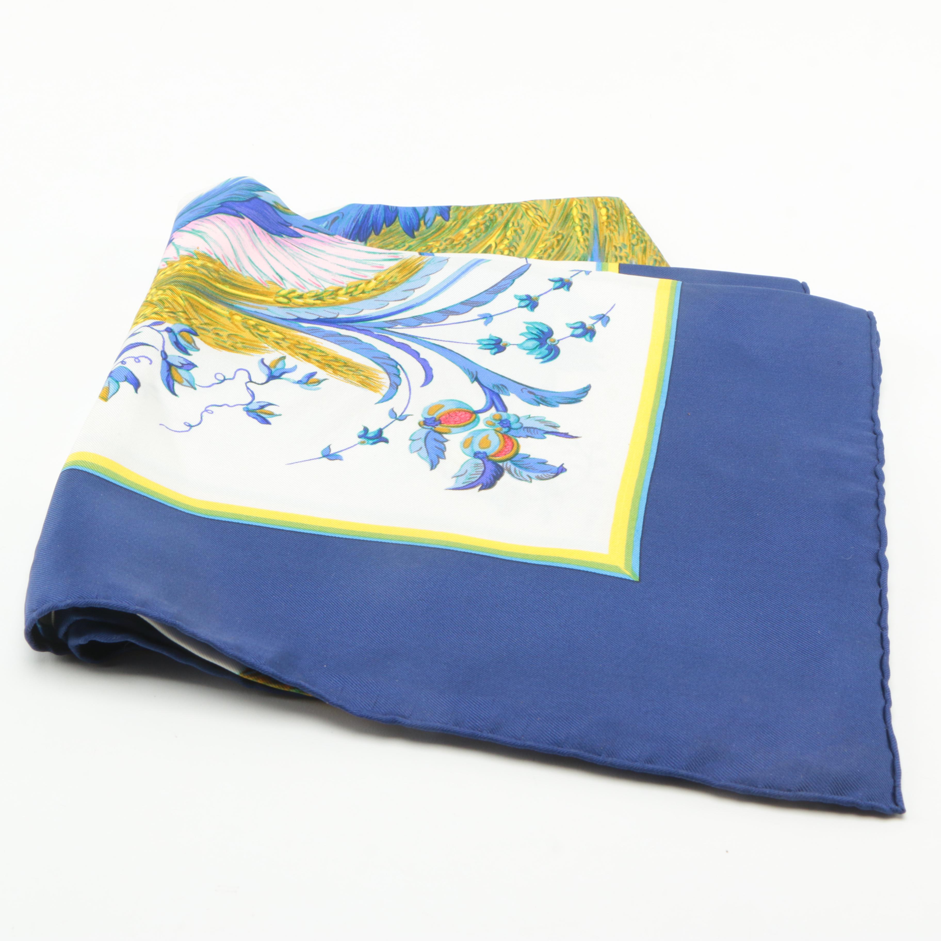 Hermès "Ceres" Silk Scarf