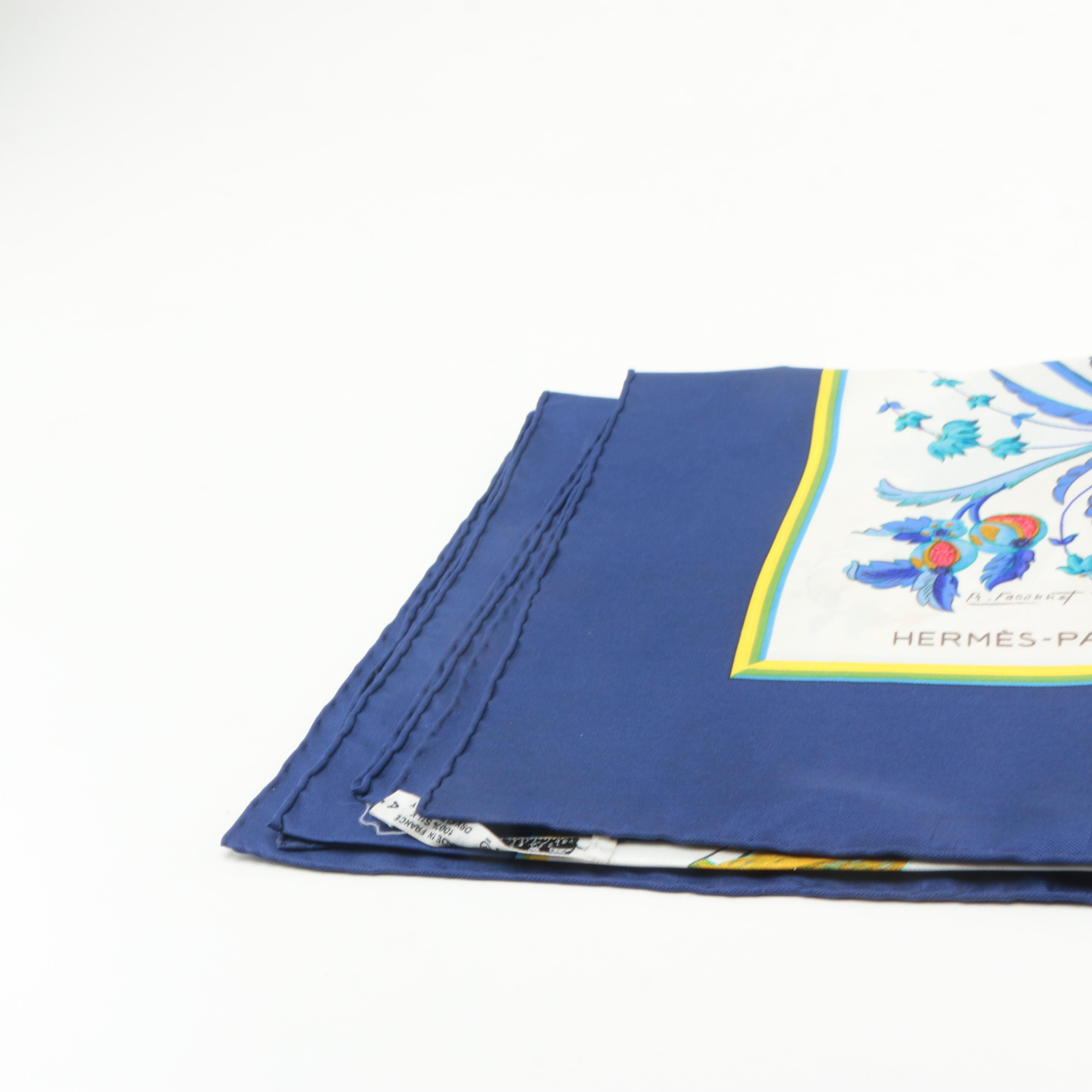 Hermès "Ceres" Silk Scarf