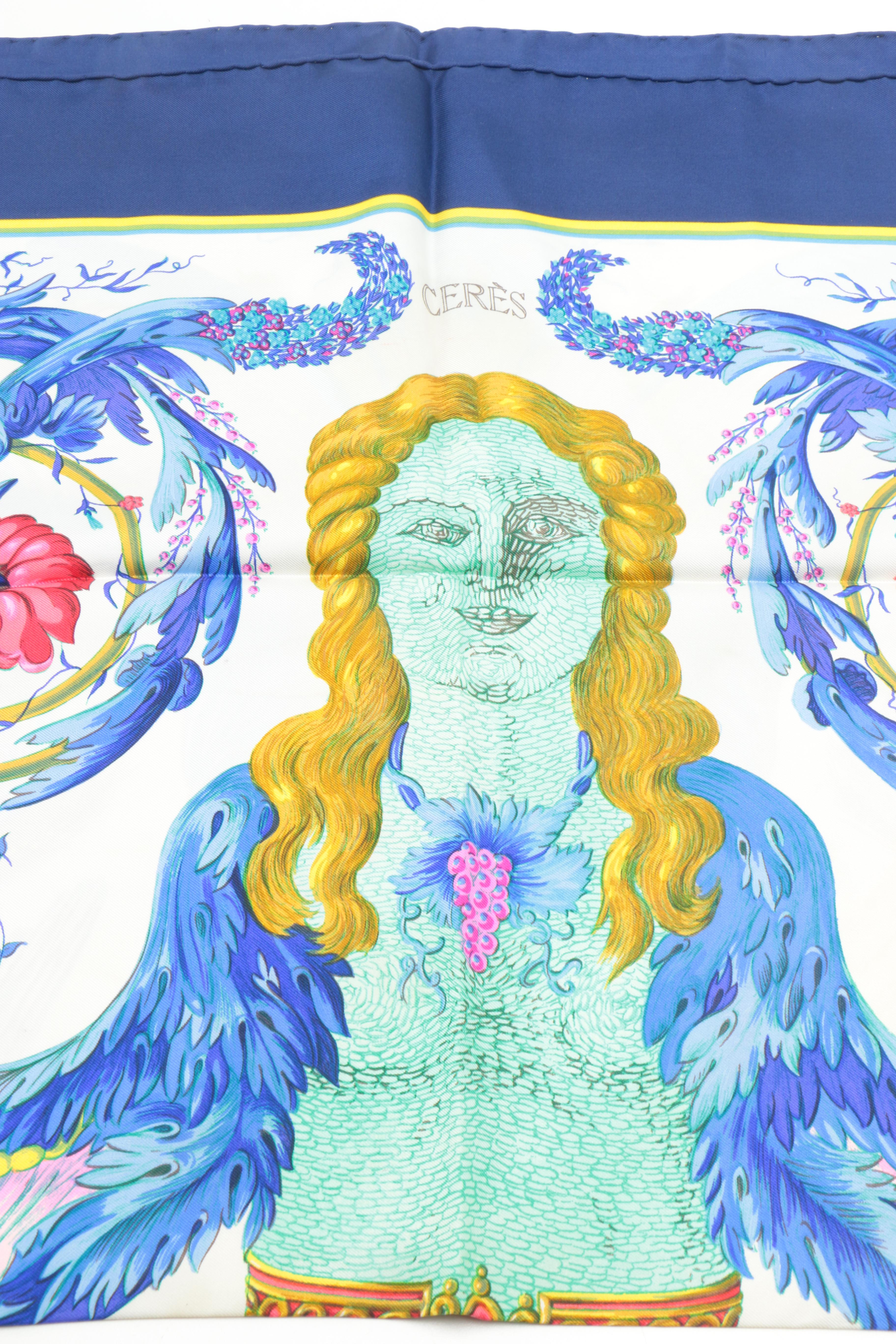 Hermès "Ceres" Silk Scarf