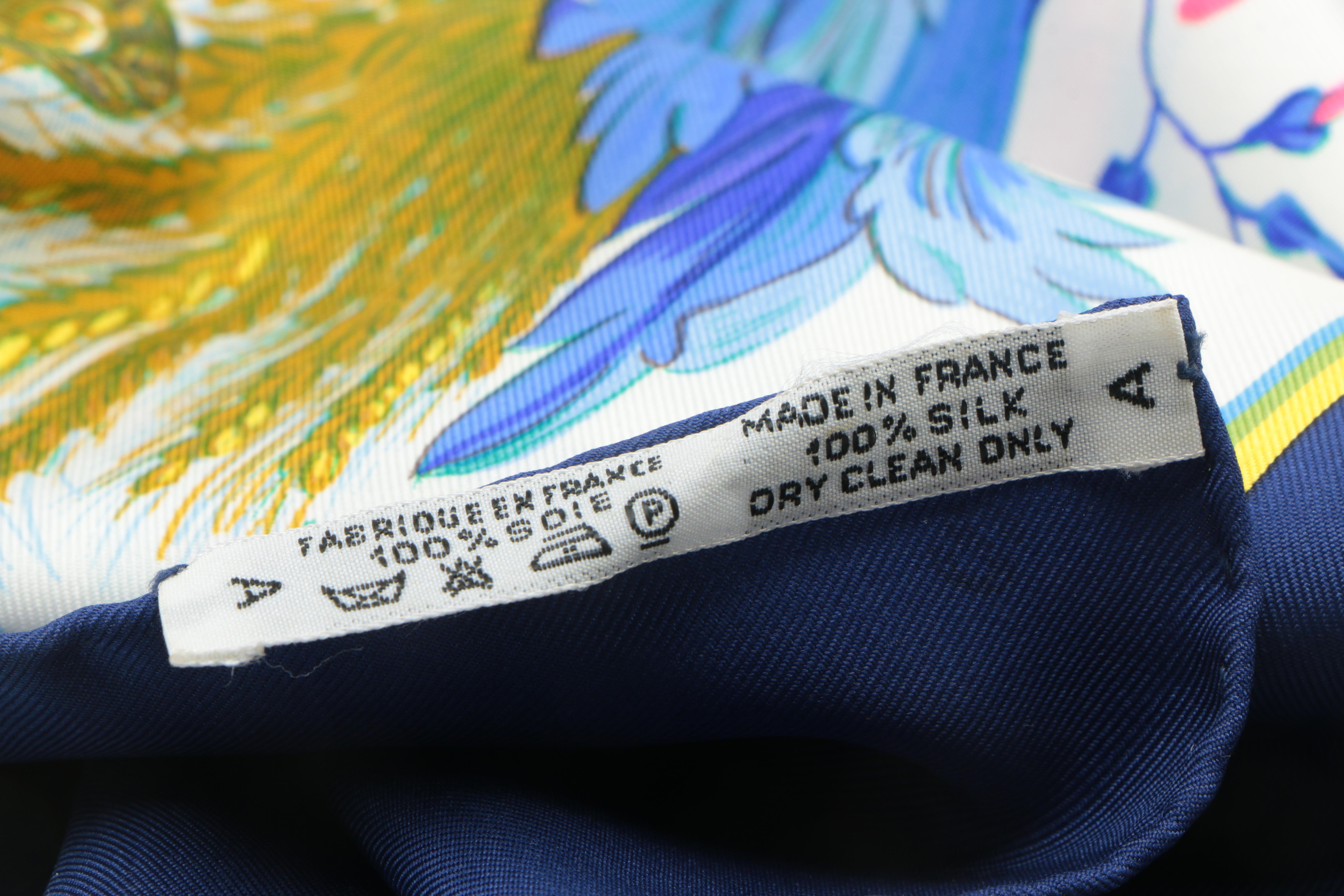 Hermès "Ceres" Silk Scarf