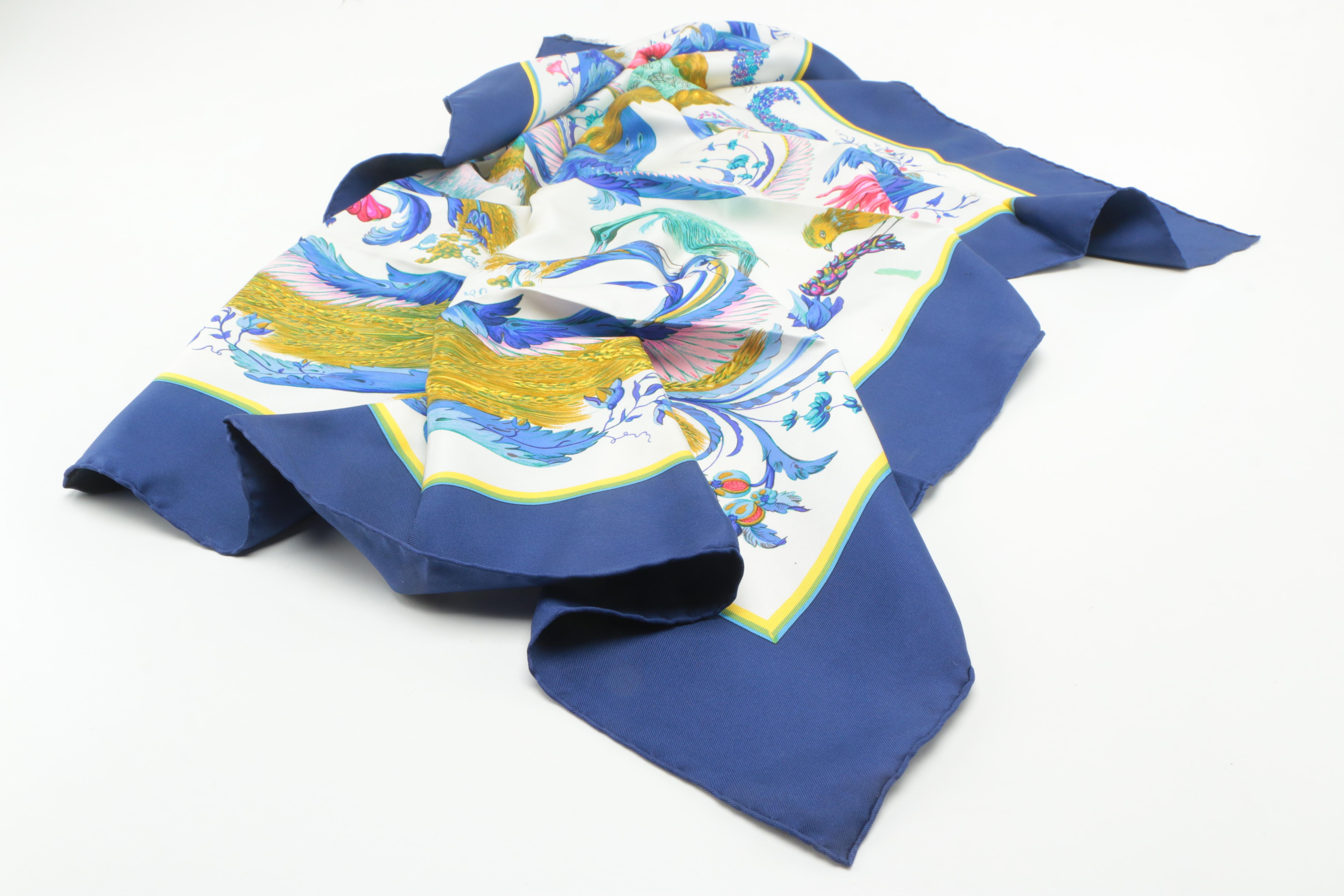 Hermès "Ceres" Silk Scarf