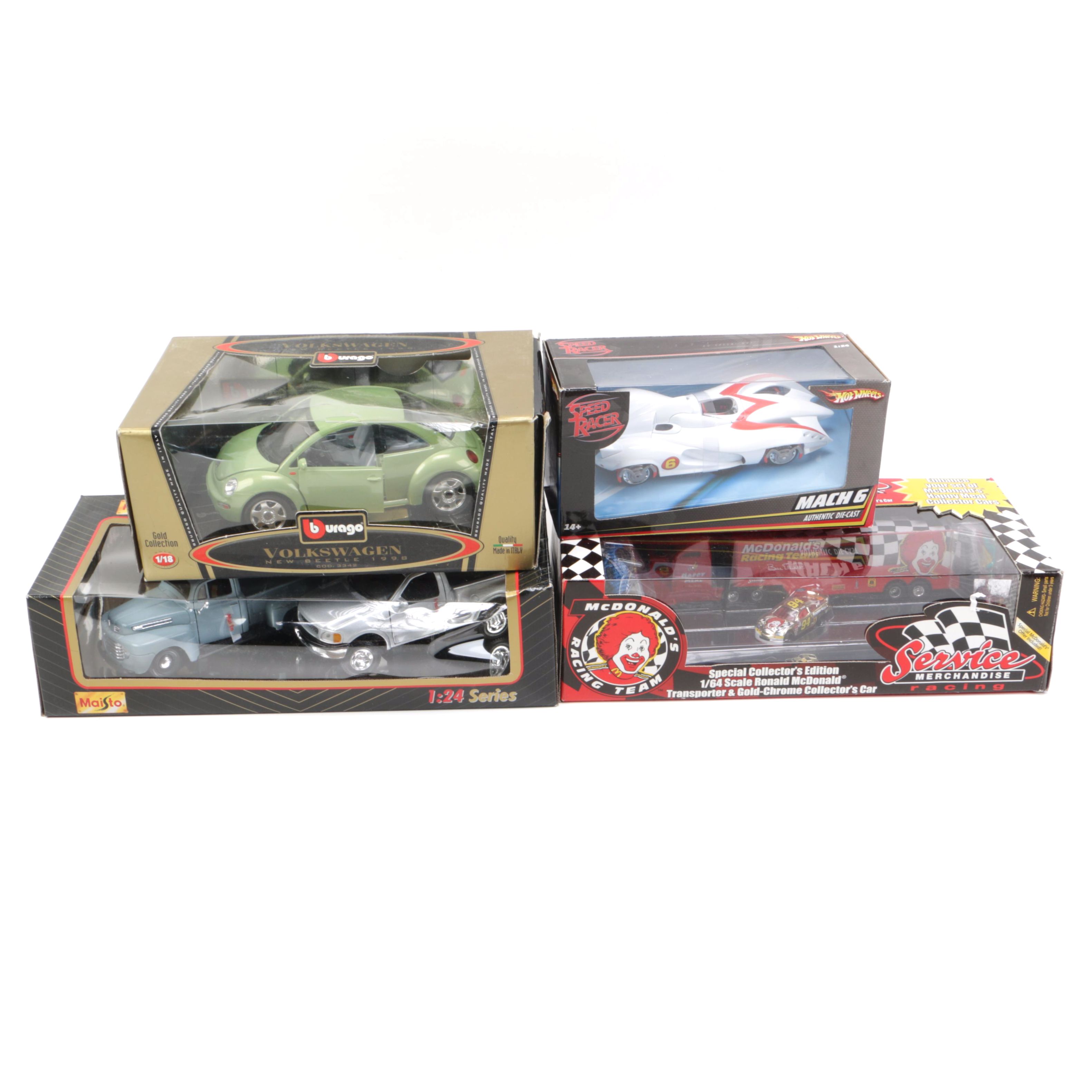 Assorted Die-Cast Cars