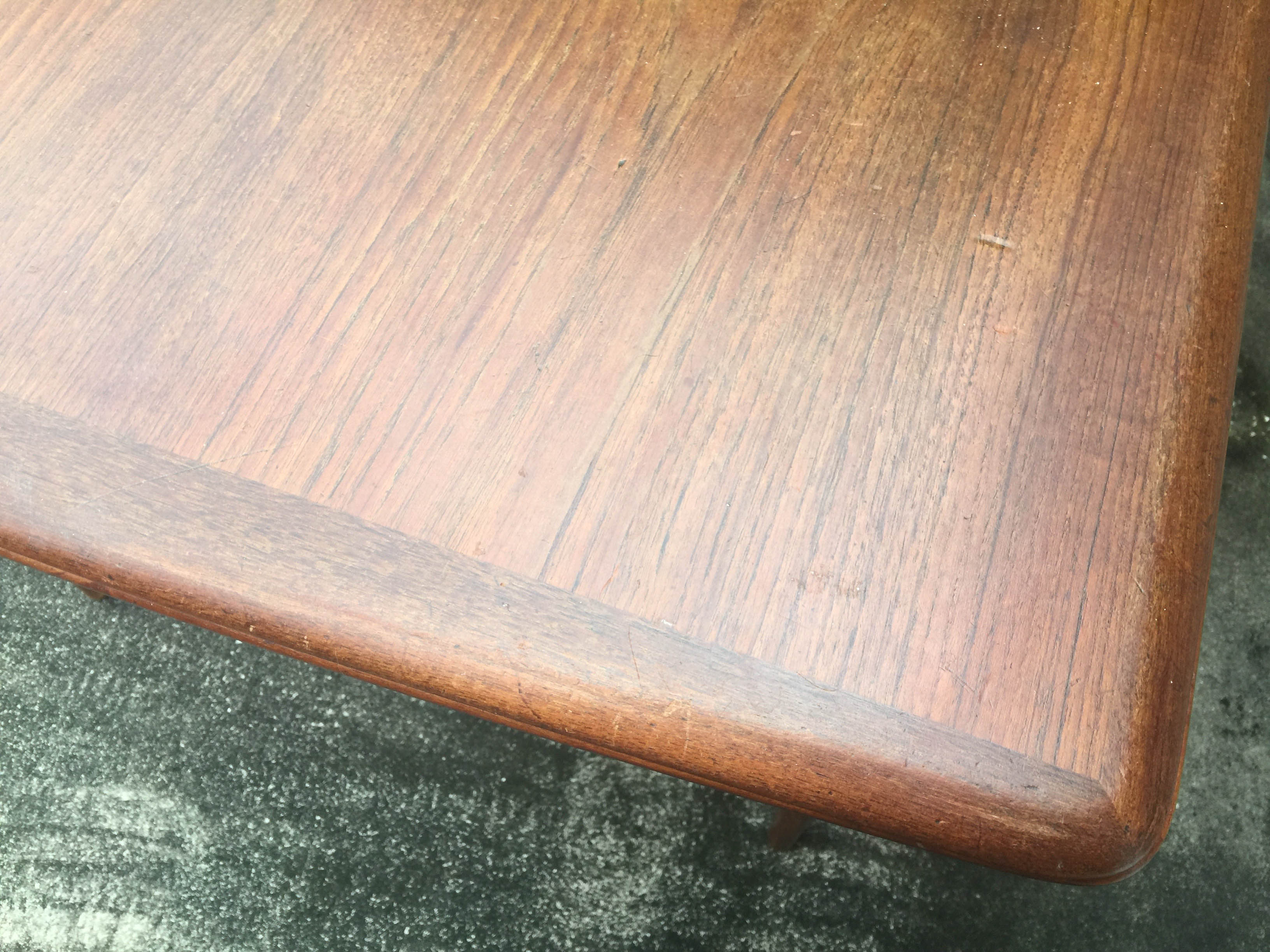 Danish Modern Table by Svend Madsen with Chairs by Benny LInden