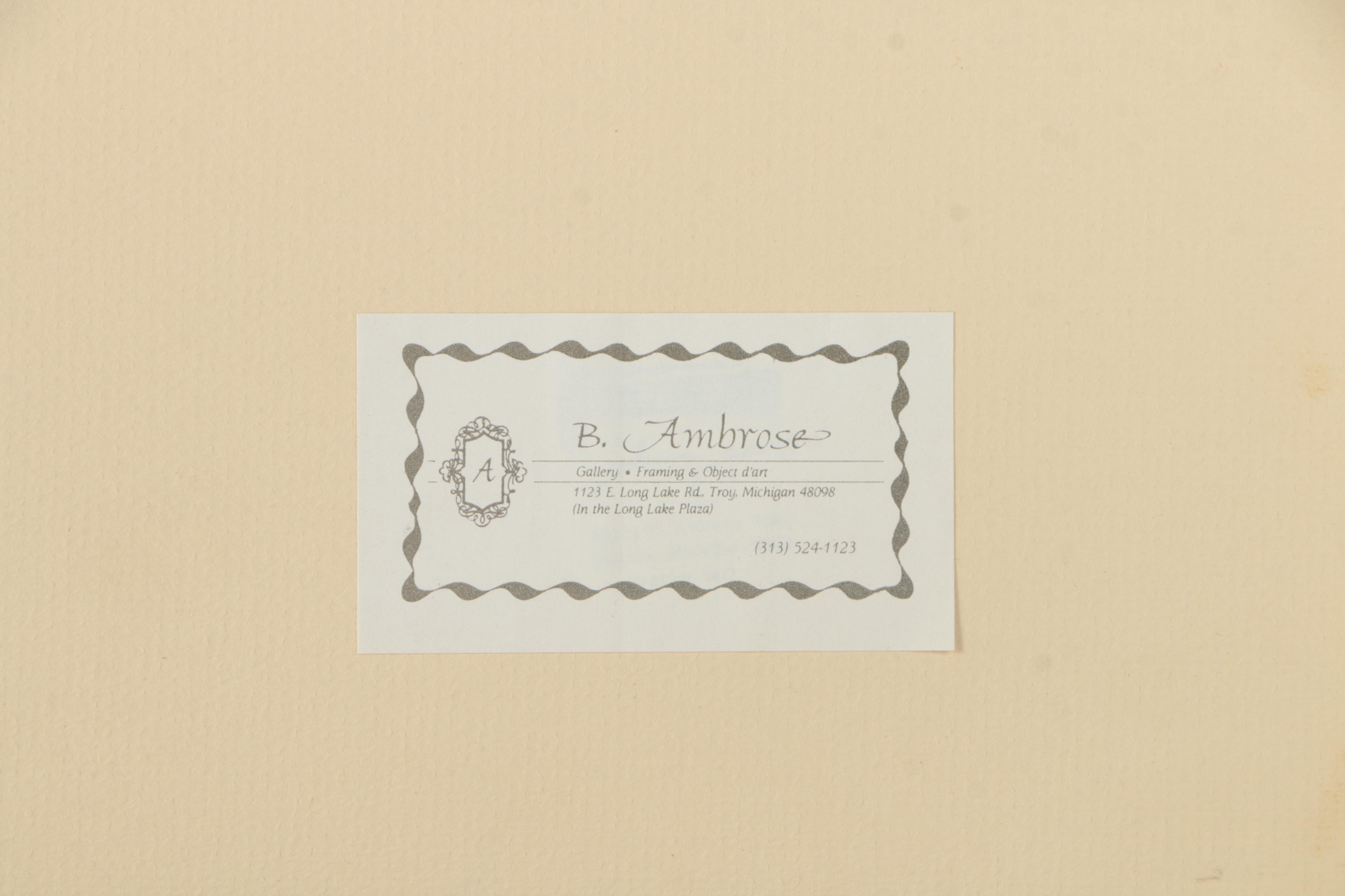 Giclee on Paper "The Ballerina No. 2"