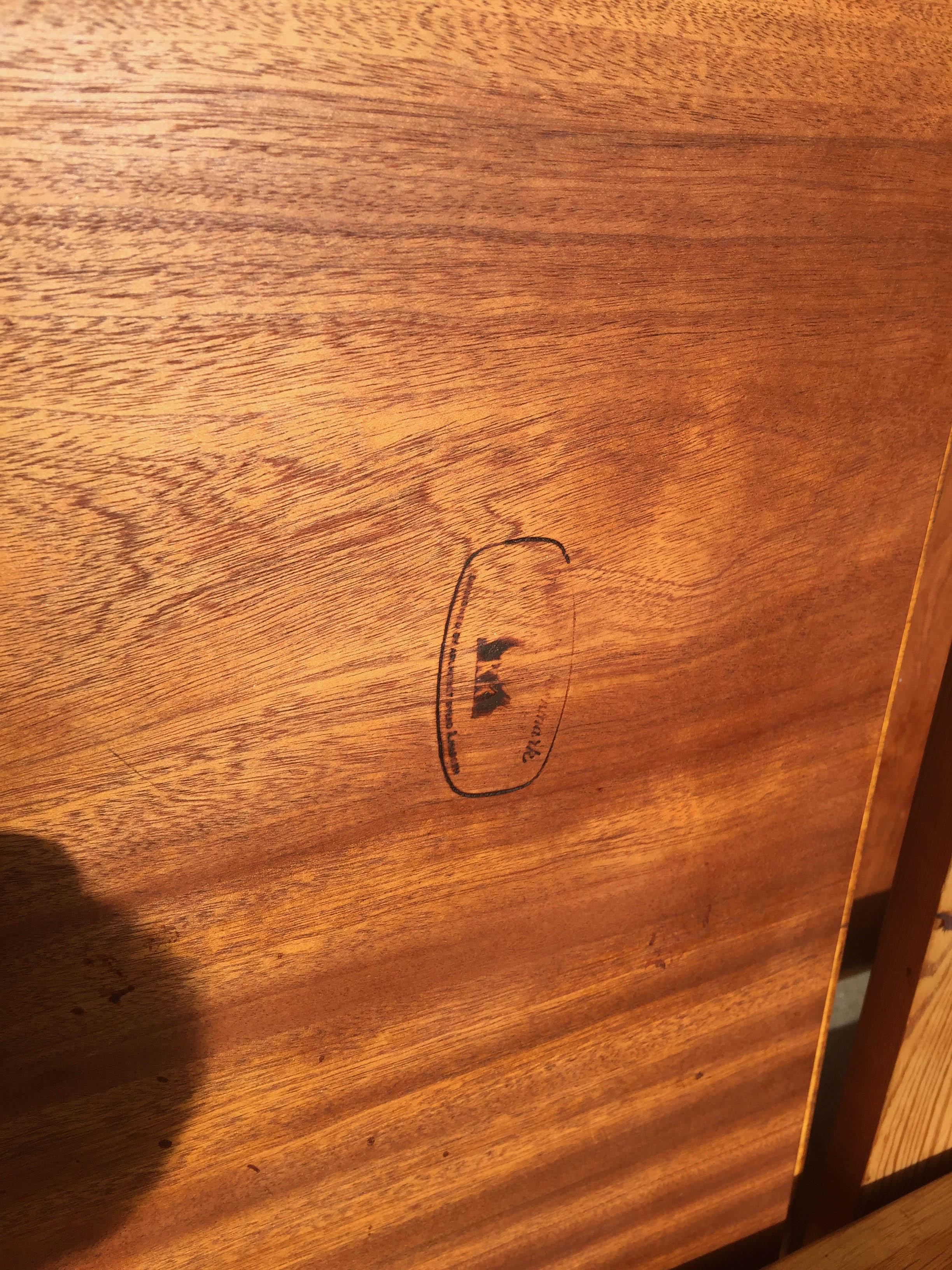 Danish Modern Table by Svend Madsen with Chairs by Benny LInden