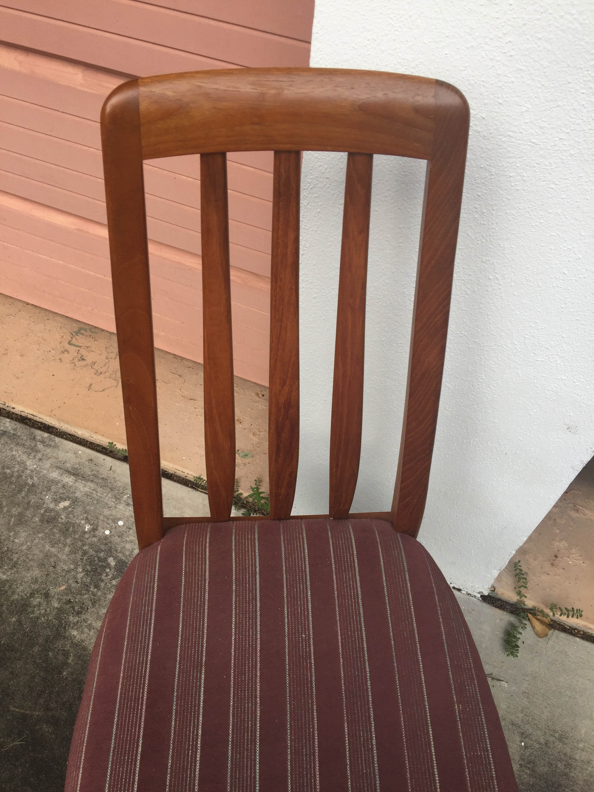 Danish Modern Table by Svend Madsen with Chairs by Benny LInden
