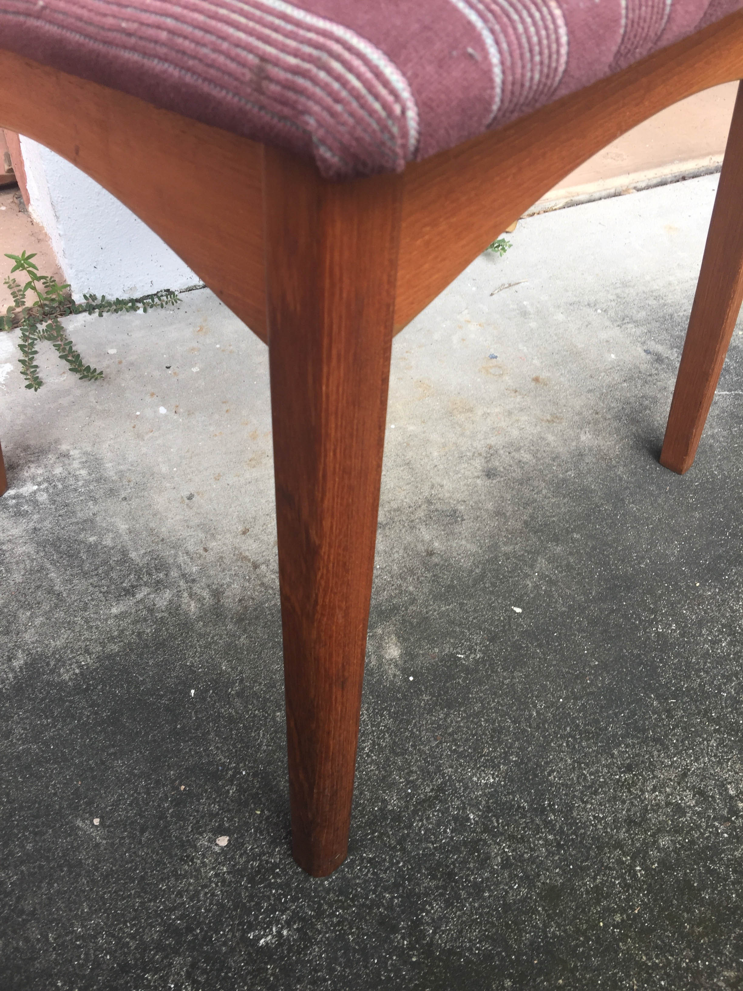Danish Modern Table by Svend Madsen with Chairs by Benny LInden