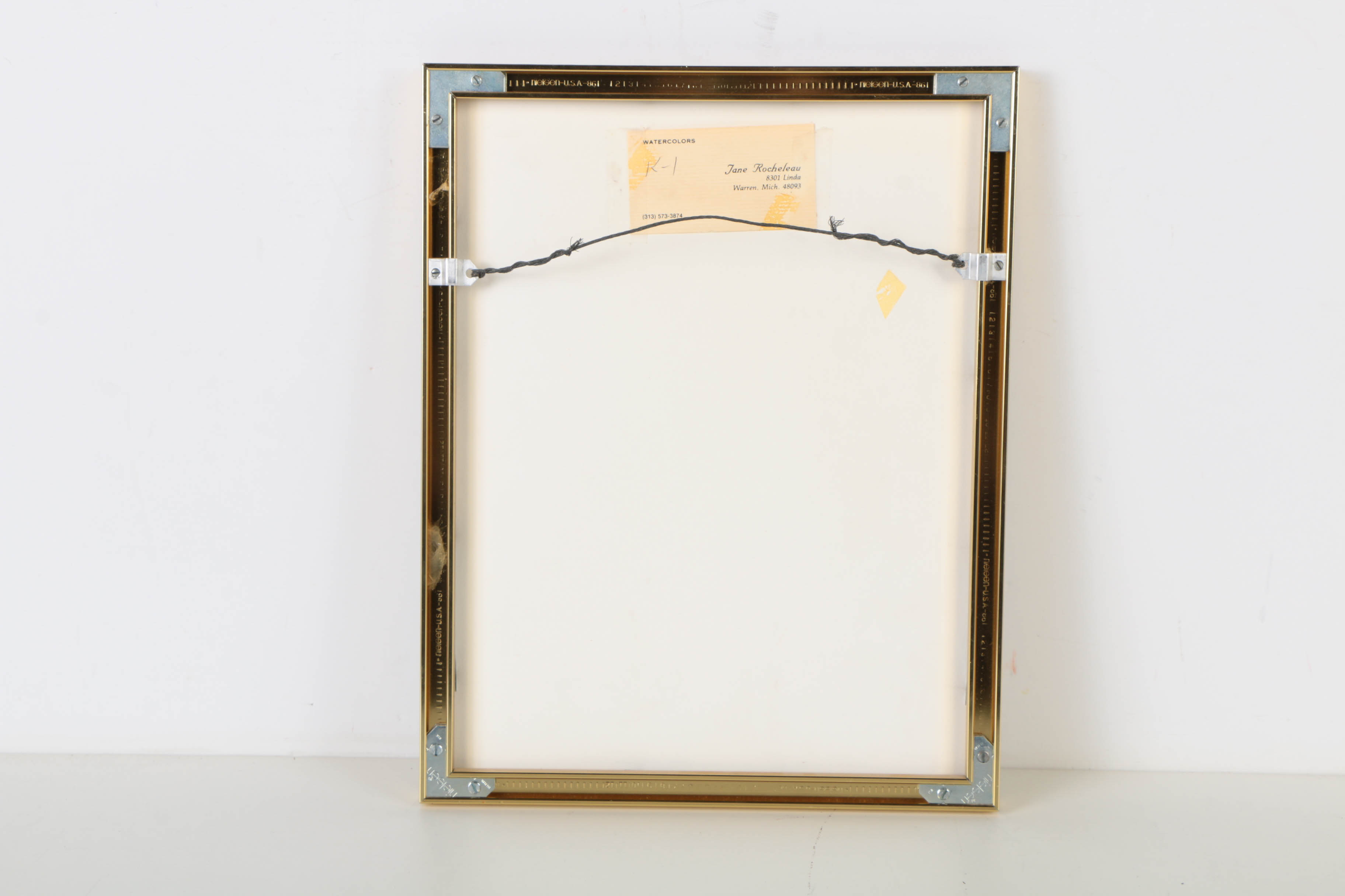 Jane Rocheleau Original Watercolor Painting of Flowers