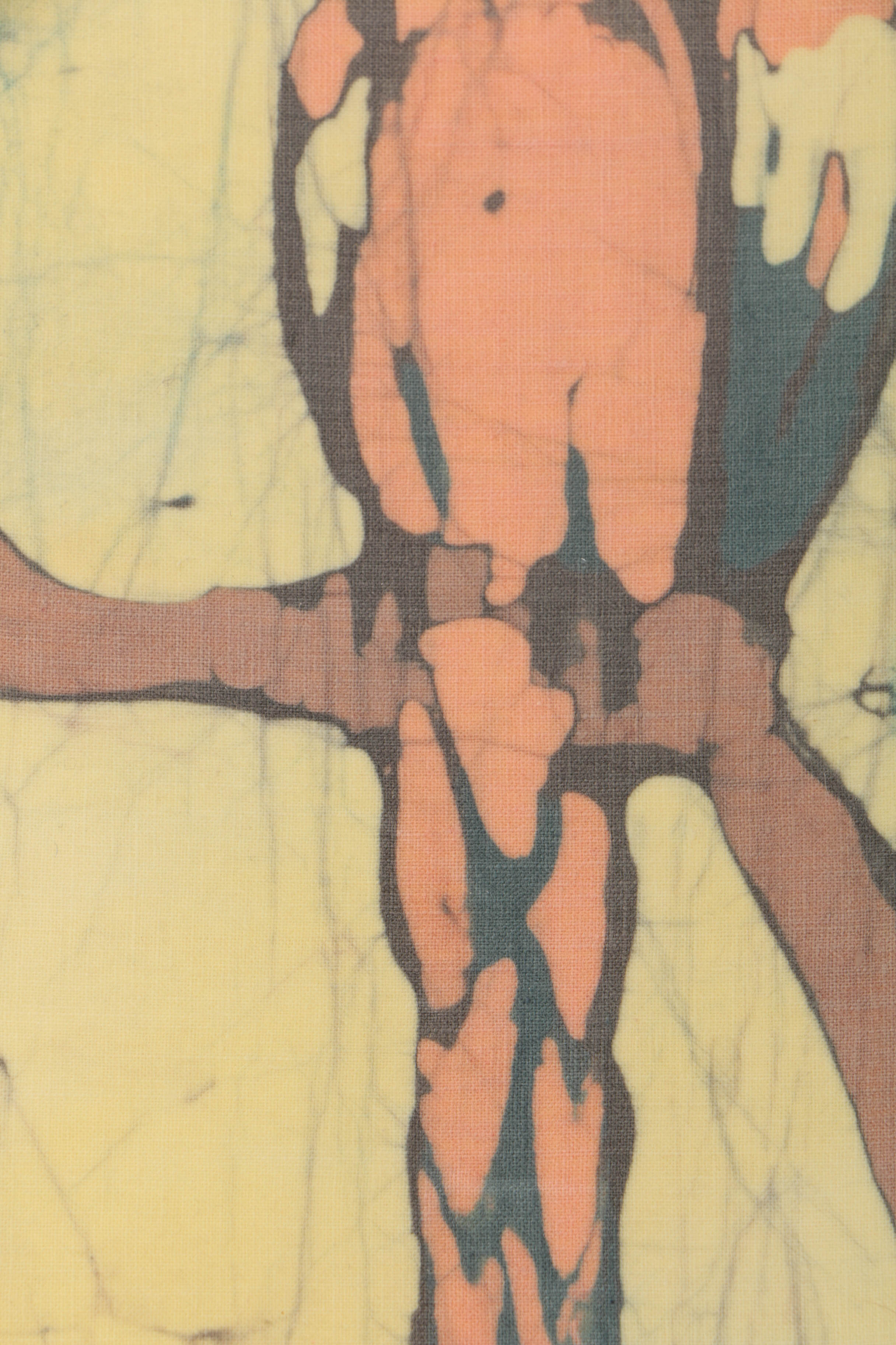 Janet Searfoss Batik of a Parrot