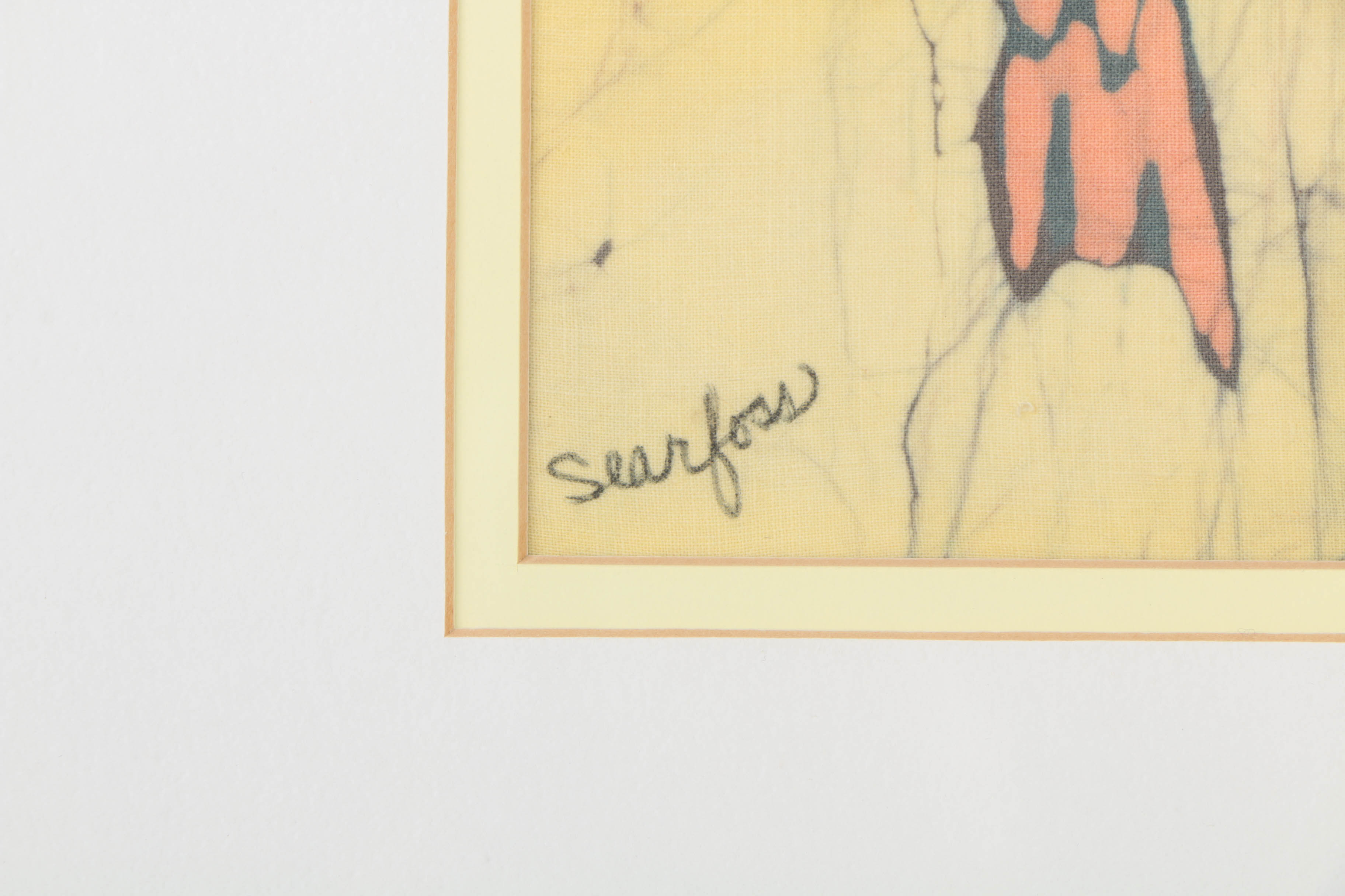 Janet Searfoss Batik of a Parrot