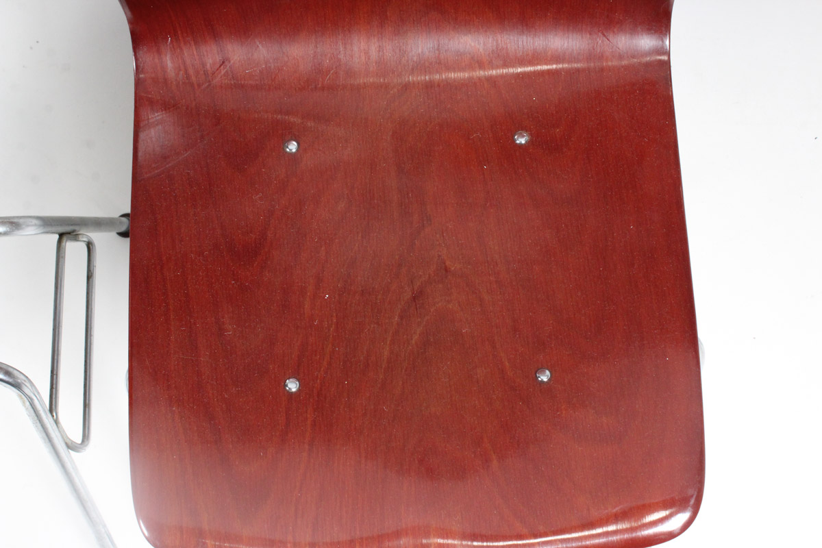 Mid Century Modern Molded Plywood Desk Chairs by Royal