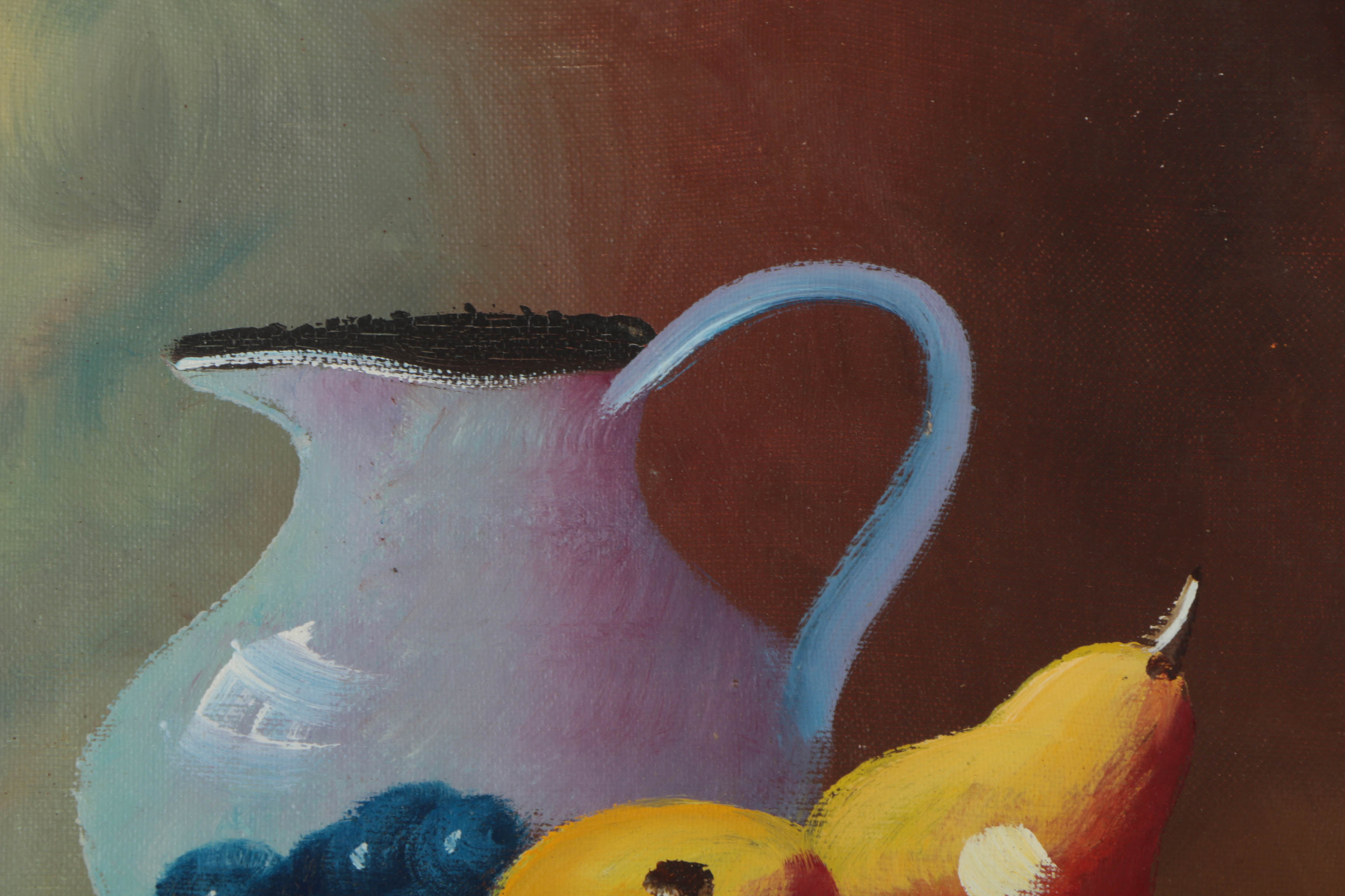 Signed Original Oil Painting of Still Life