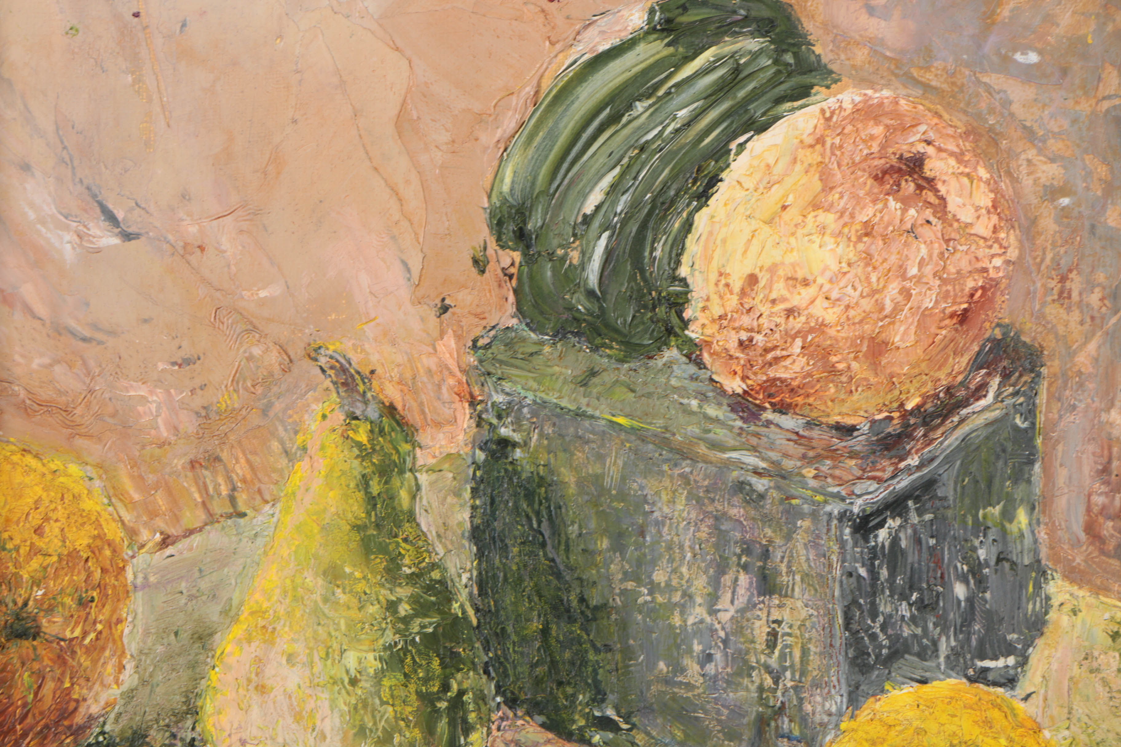 Oil Painting on Board of Still Life