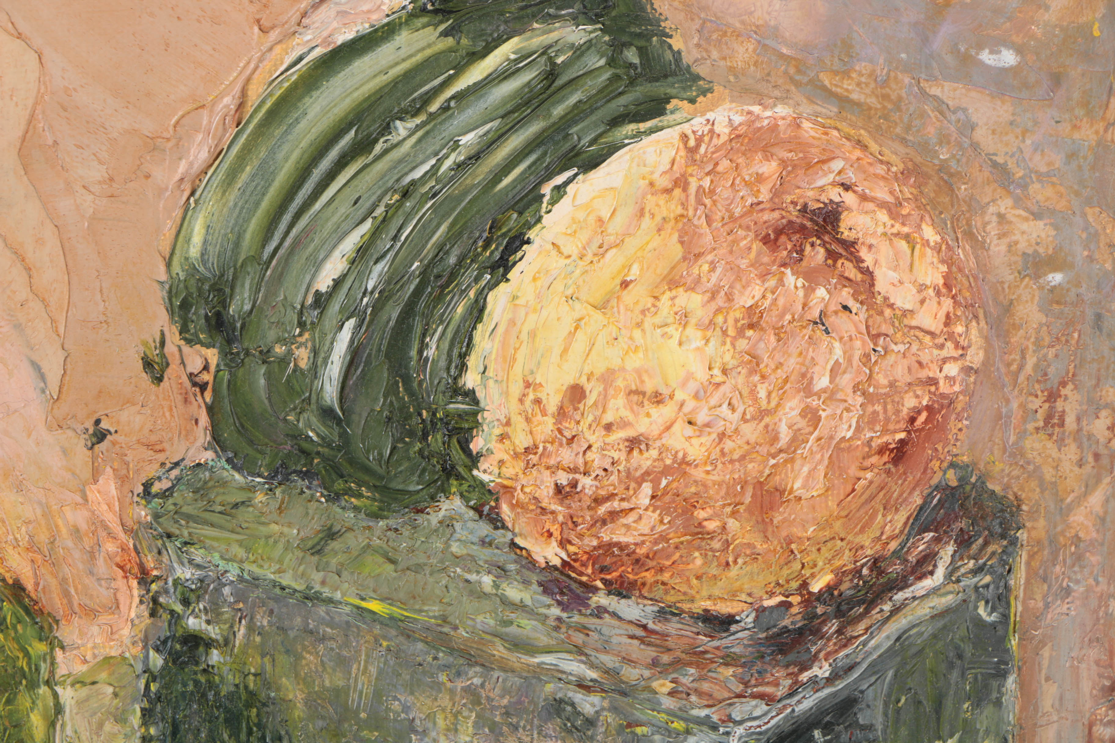 Oil Painting on Board of Still Life