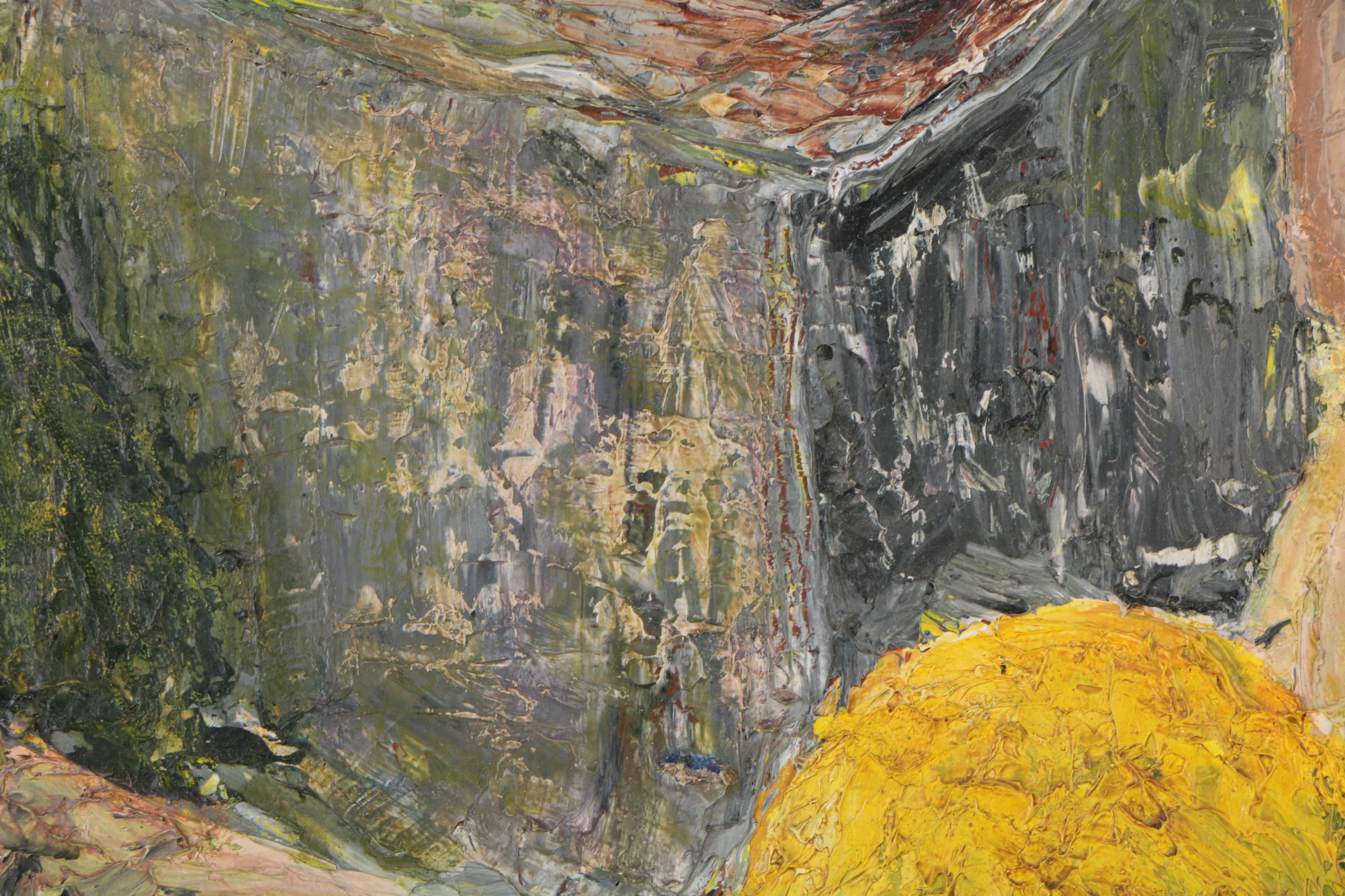 Oil Painting on Board of Still Life