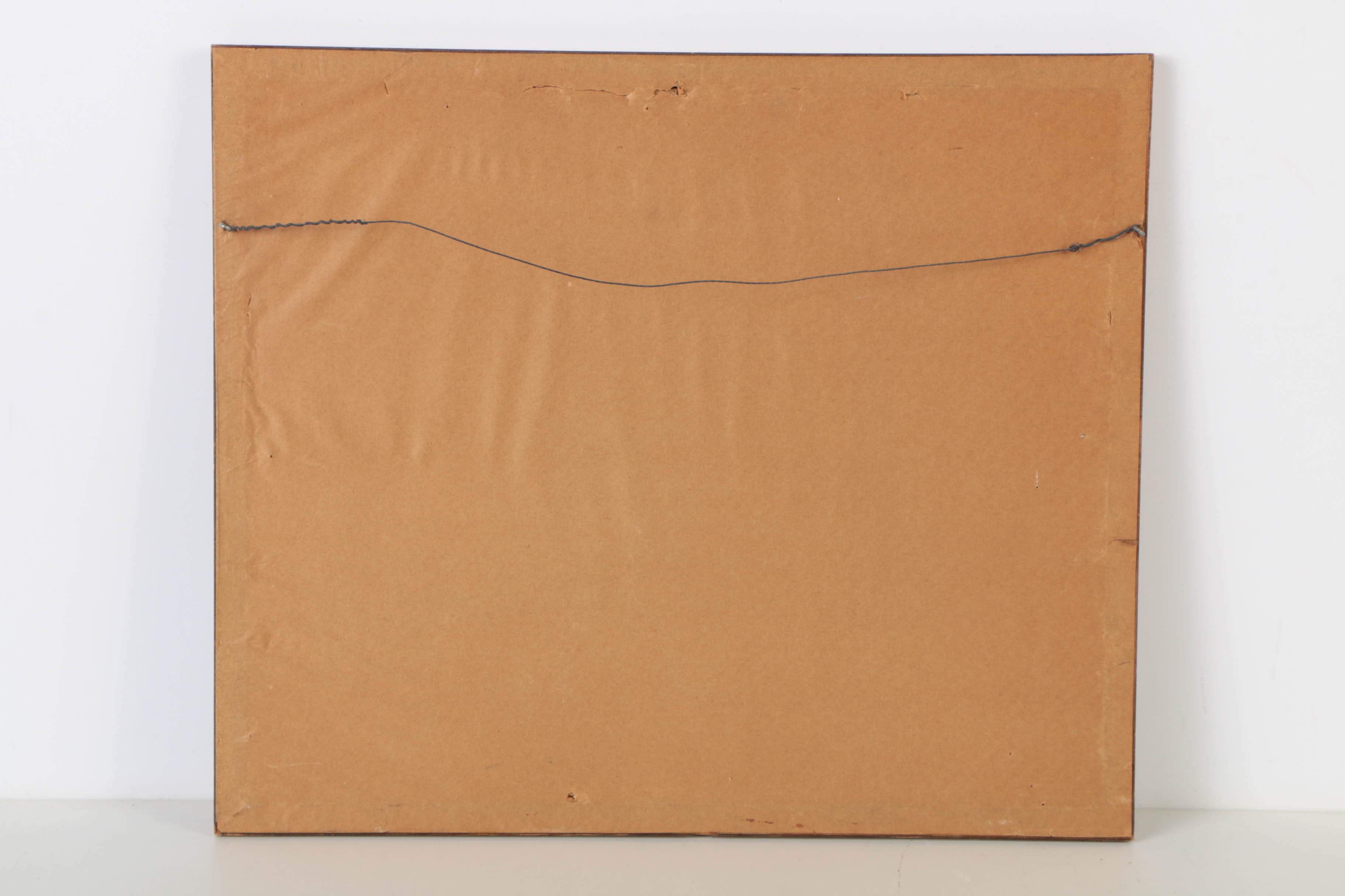 Richard Jerzy Watercolor and Graphite on Paper of Abstract Beach Landscape