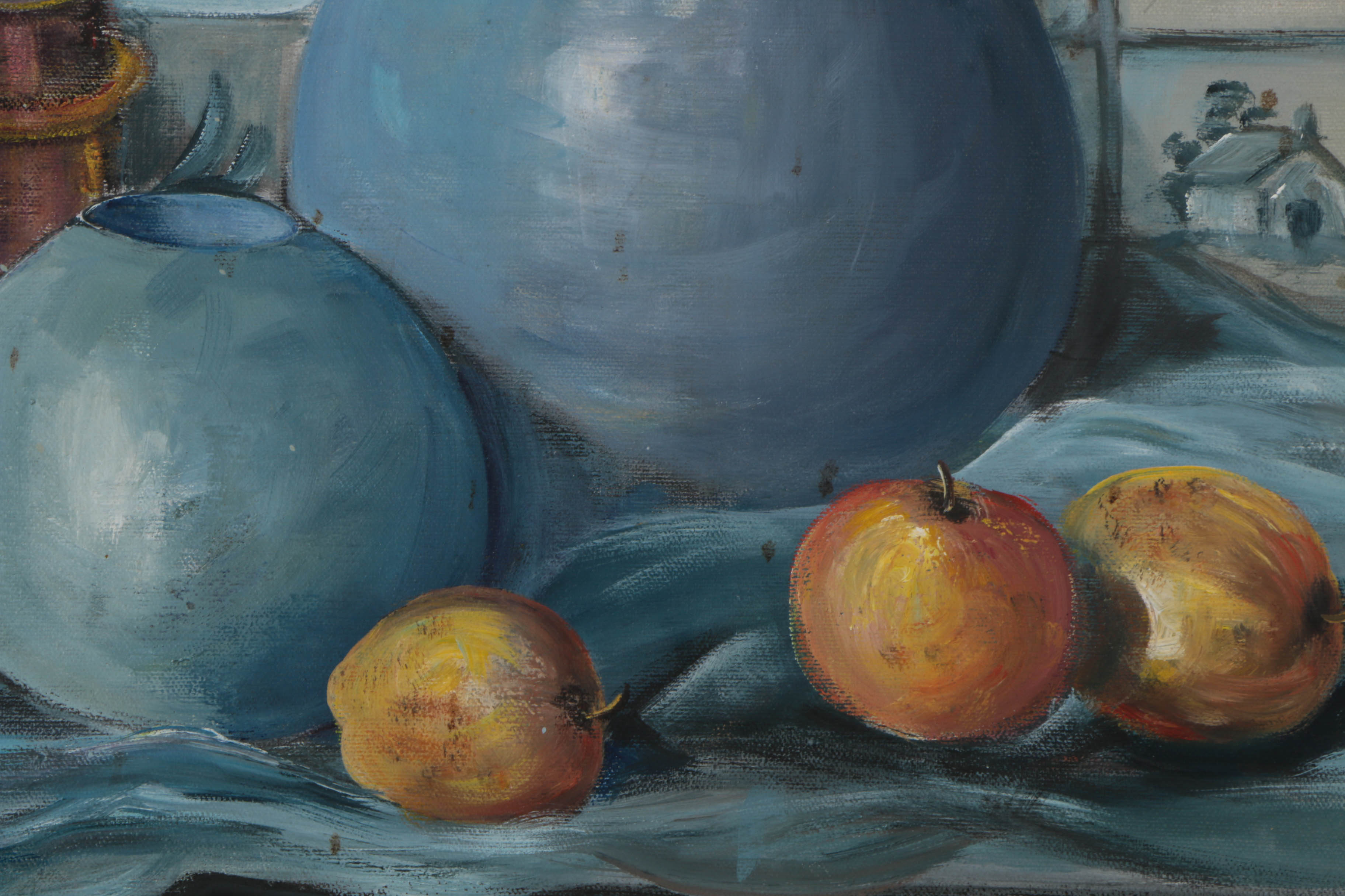 P. Mammel Oil on Canvas Still Life