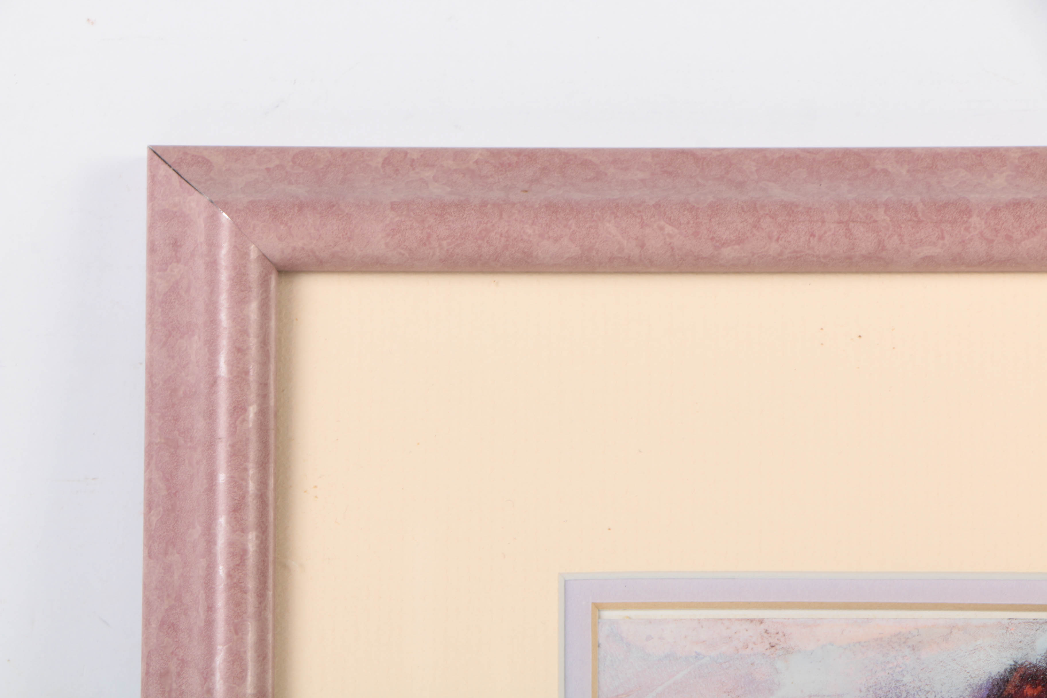 Nora Mendoza Signed Abstract Oil Painting