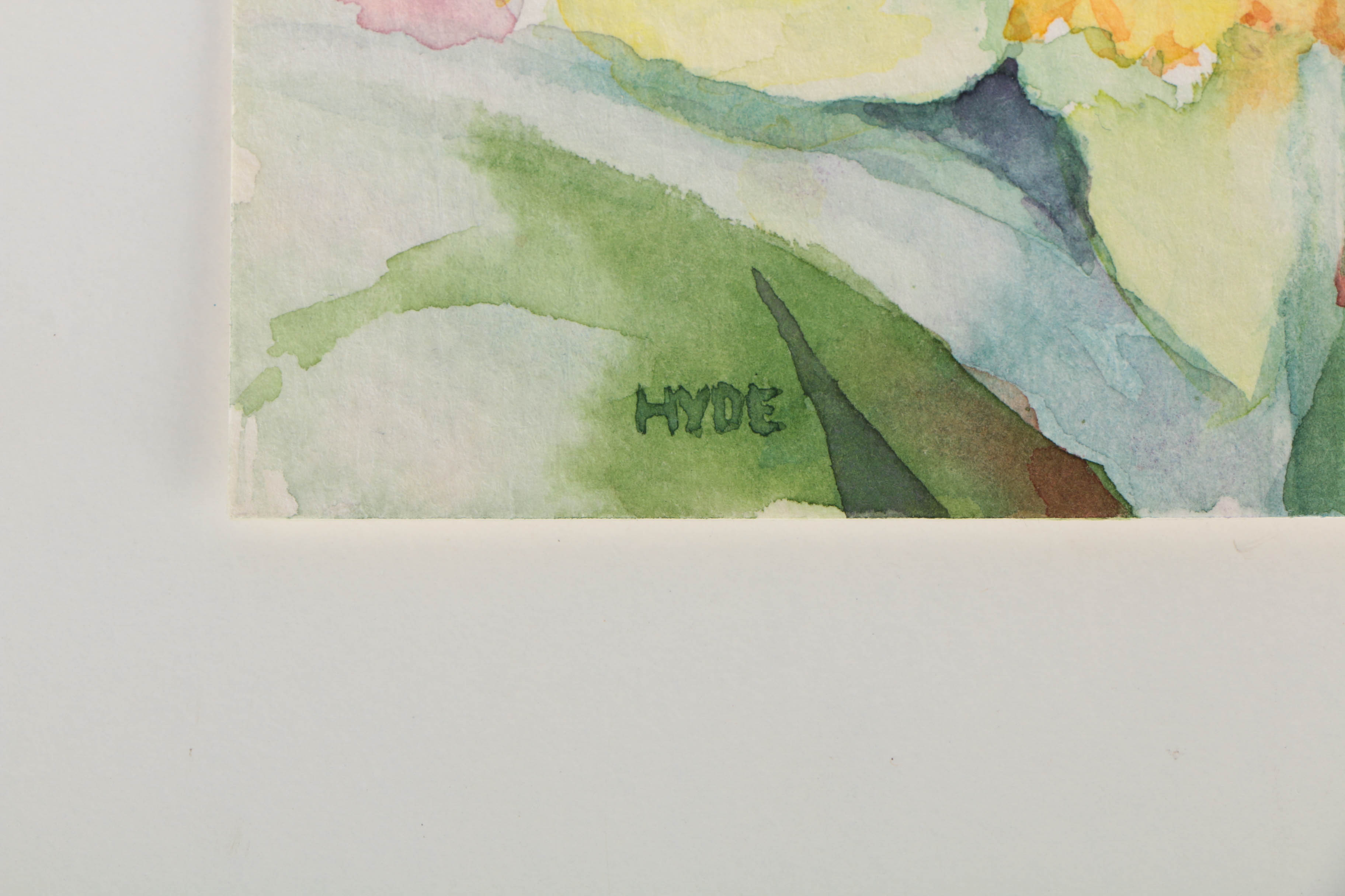 Grouping of Drawings and Paintings Including East Asian Style Piece