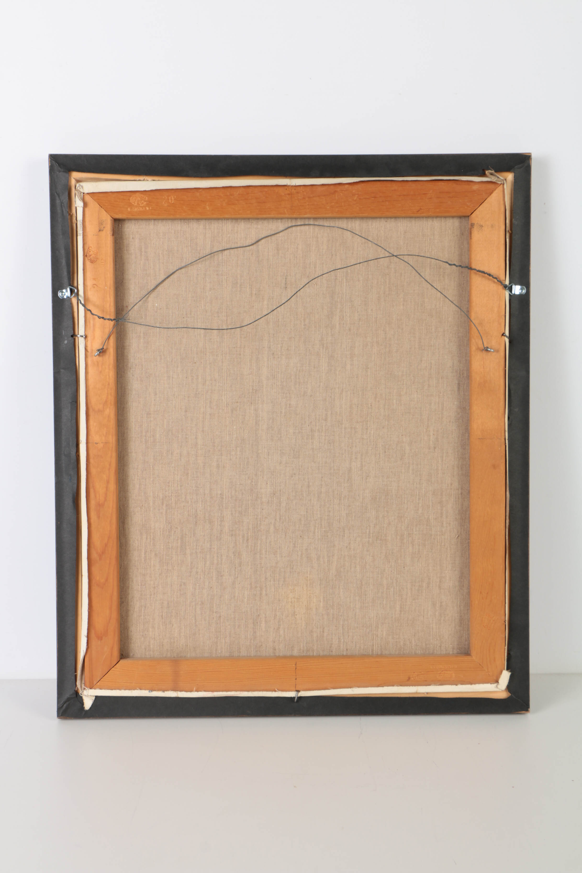 Oil on Canvas Painting Portrait of Woman