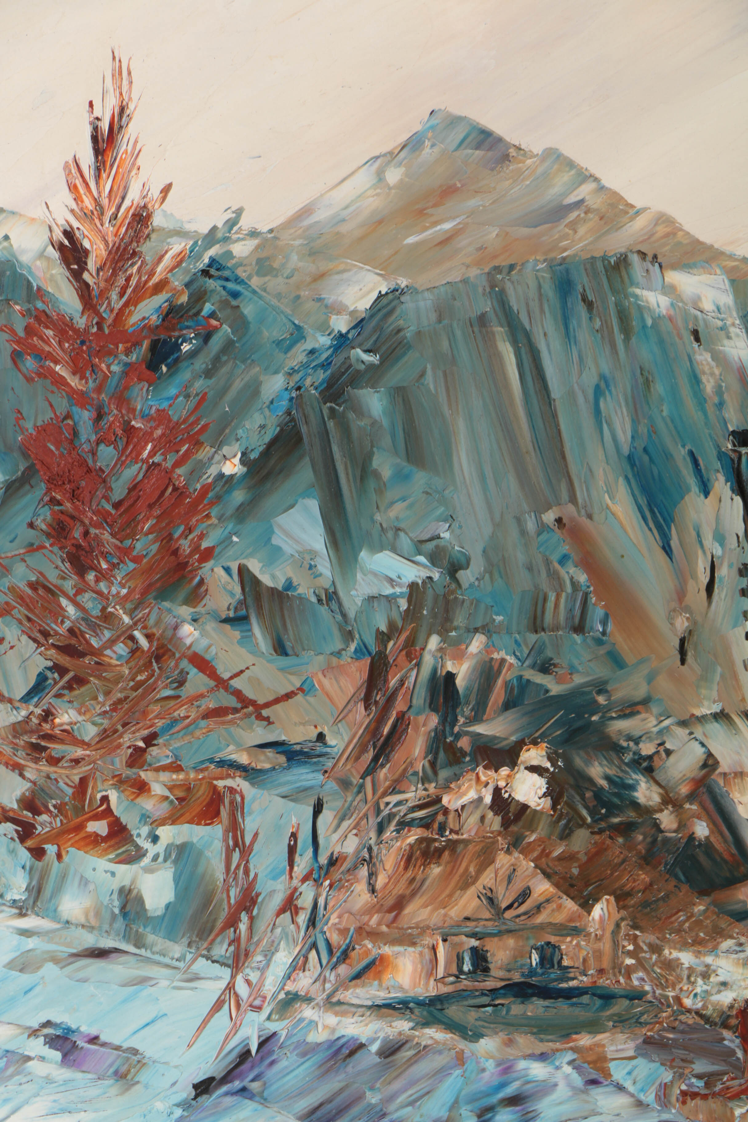 Dena Van Rhee Oil on Masonite "Majesty"